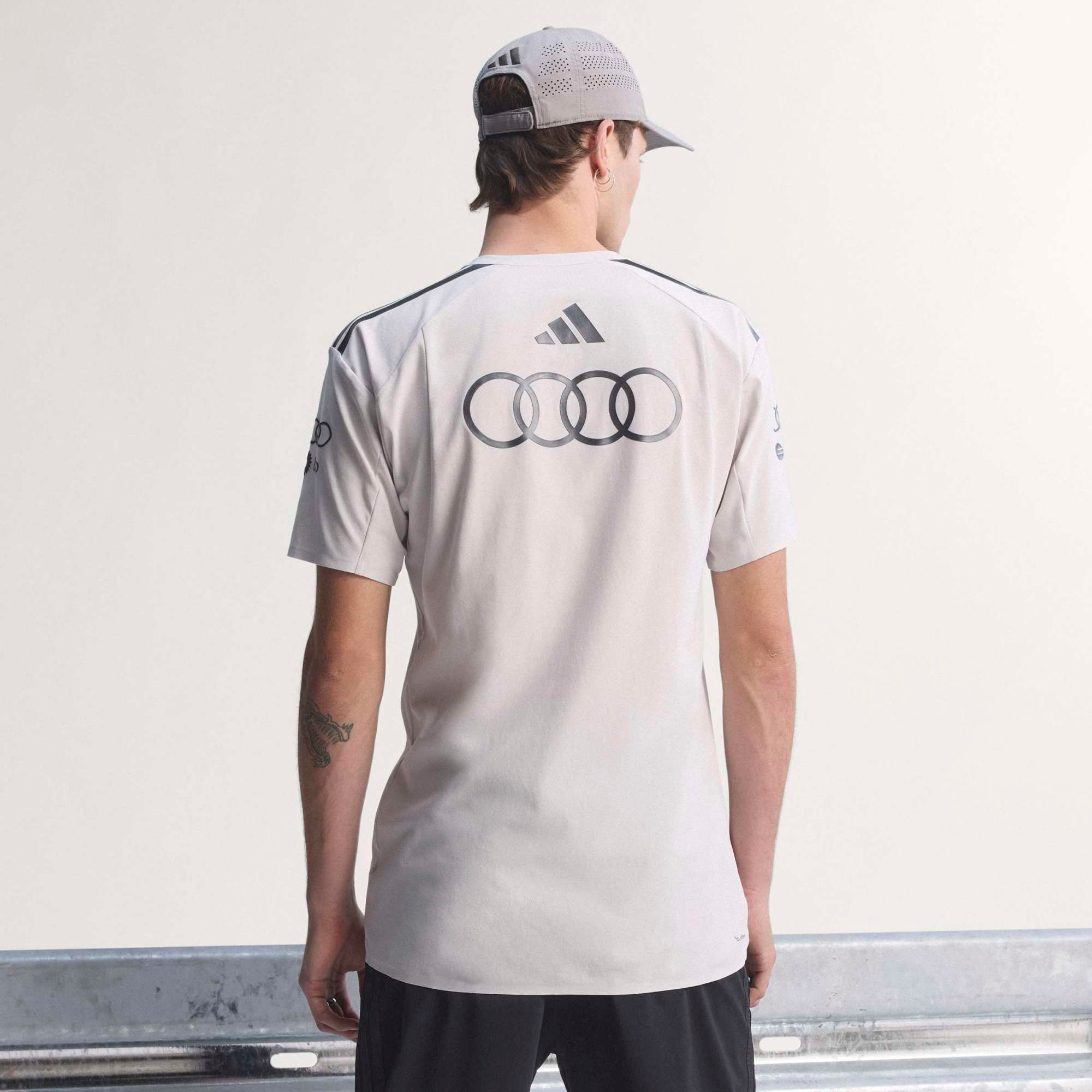 Mitchell & Ness Men's Algeria Gray Team Polo product image