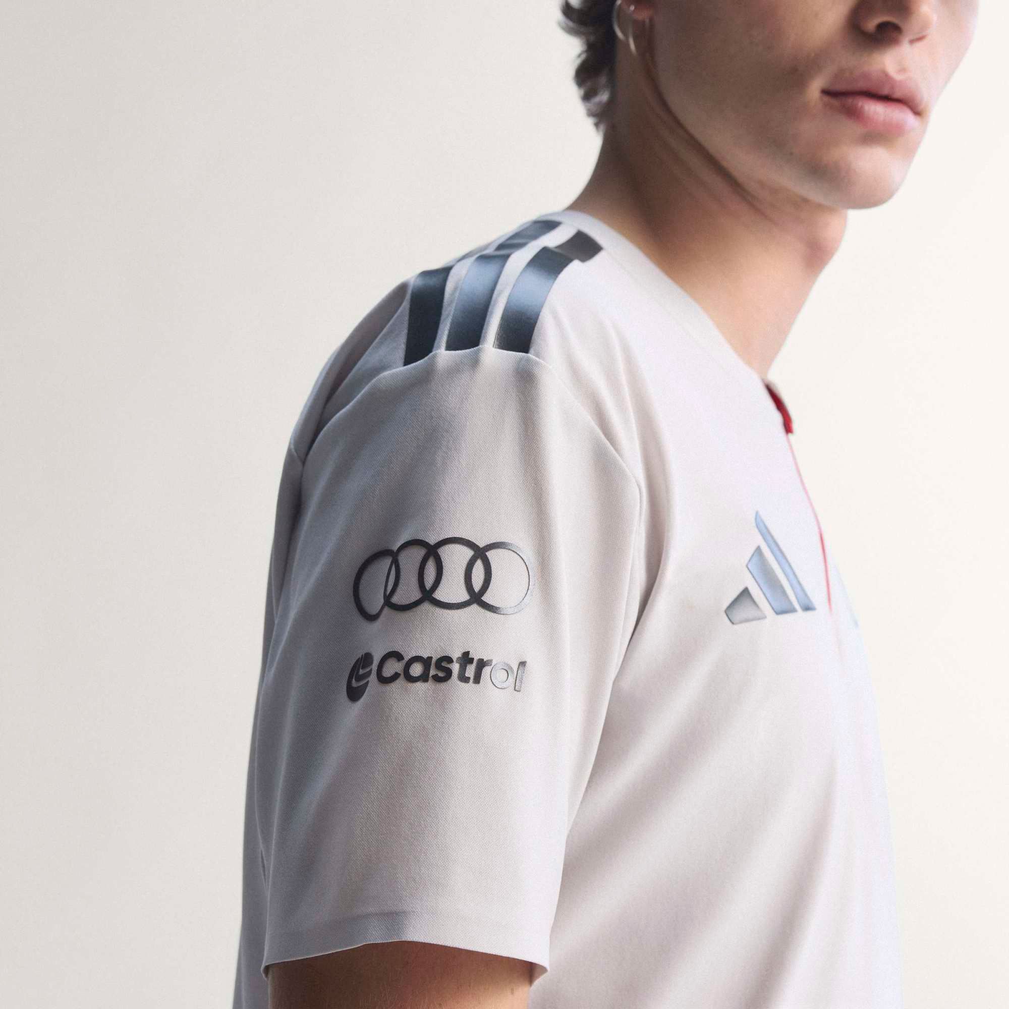 Mitchell & Ness Men's Algeria Gray Team Polo product image