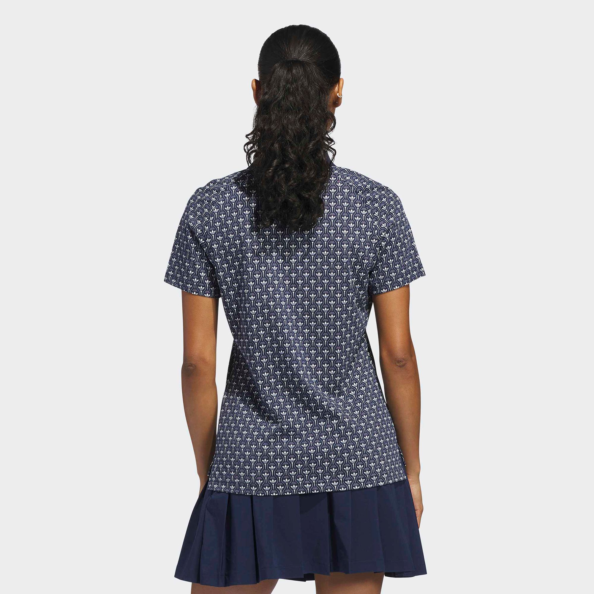 adidas Originals Women's All-Over Trefoil Golf Polo product image