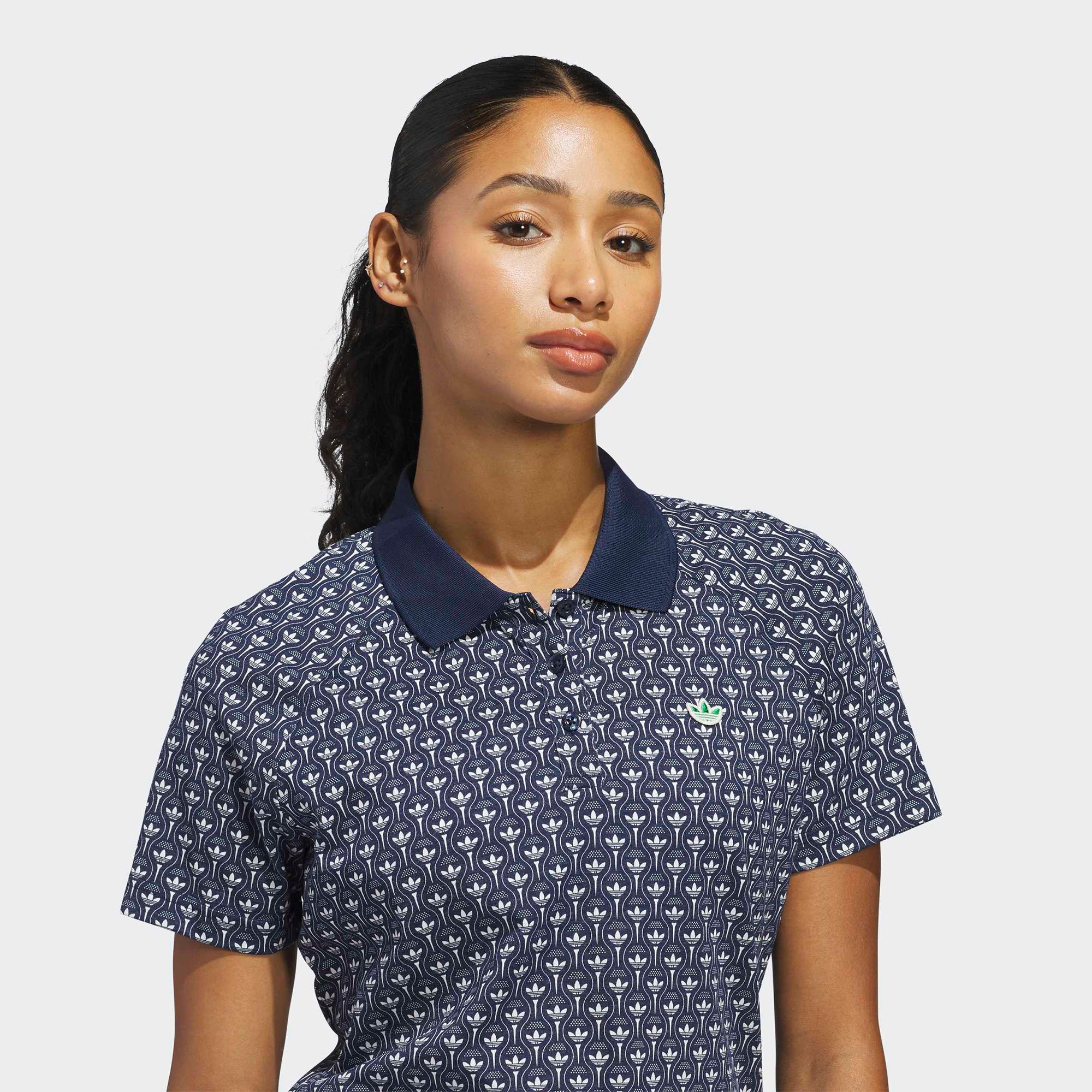adidas Originals Women's All-Over Trefoil Golf Polo product image