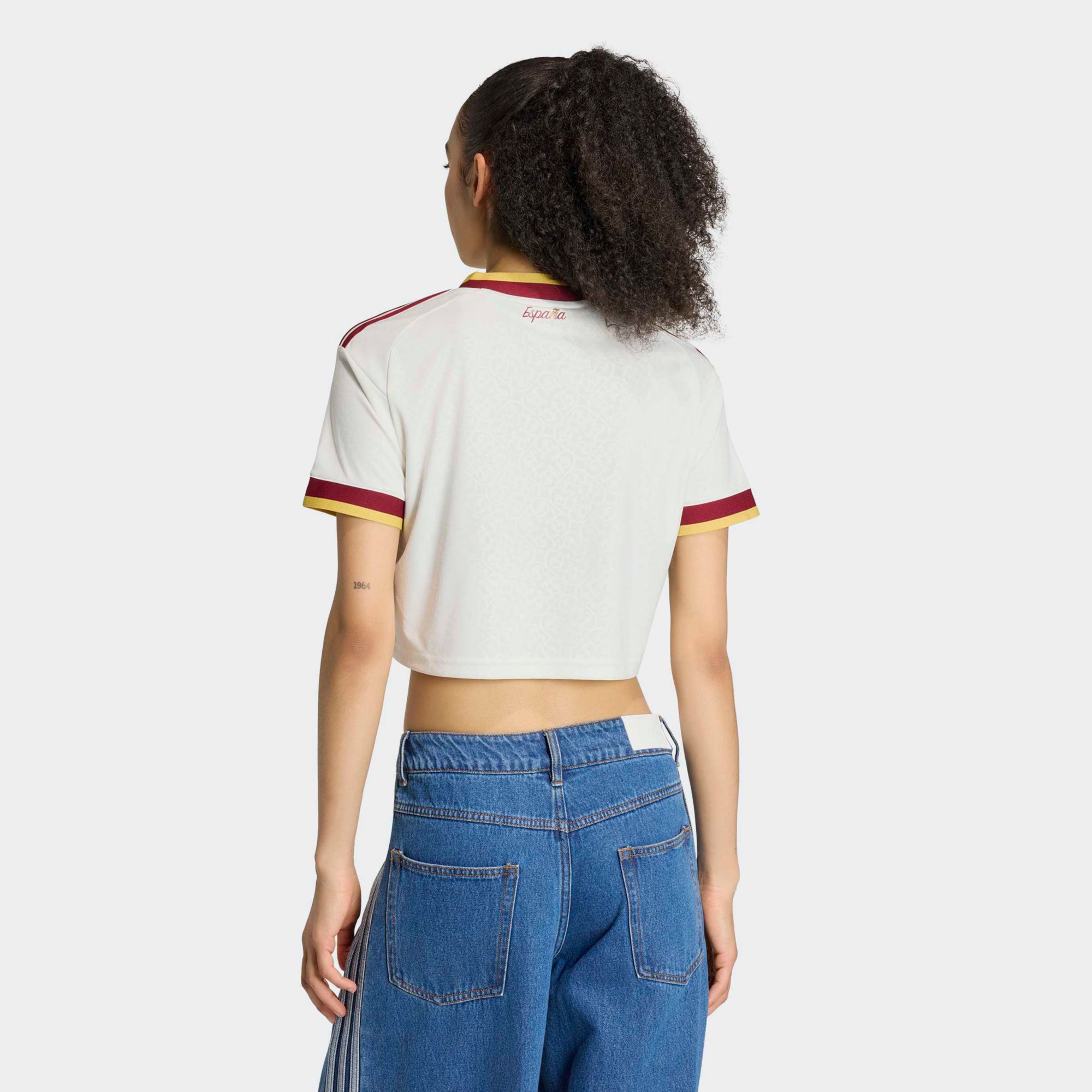 adidas Women's Spain 2026 Away Crop Top Replica Jersey product image