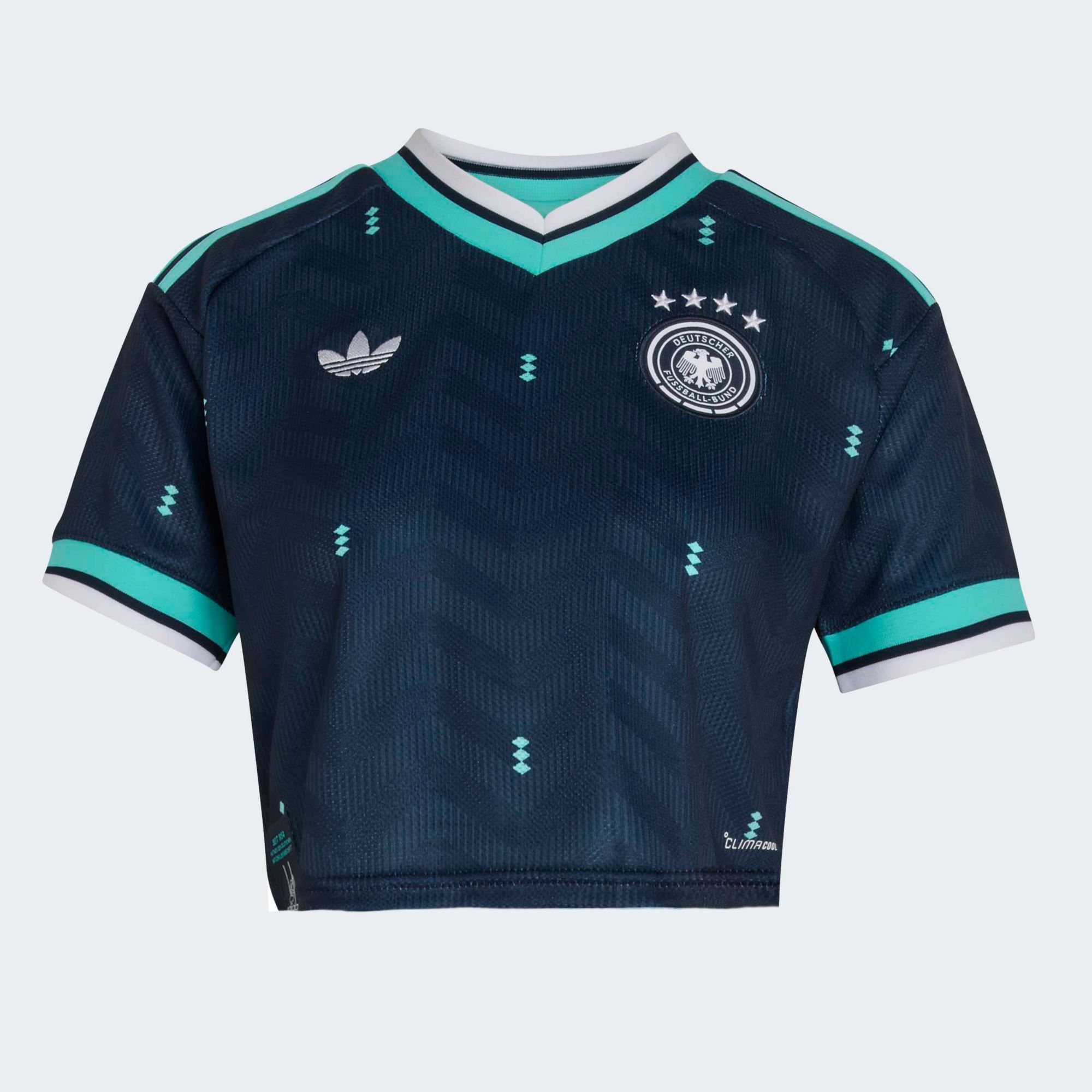 adidas Women's Germany 2026 Away Crop Top Replica Jersey product image