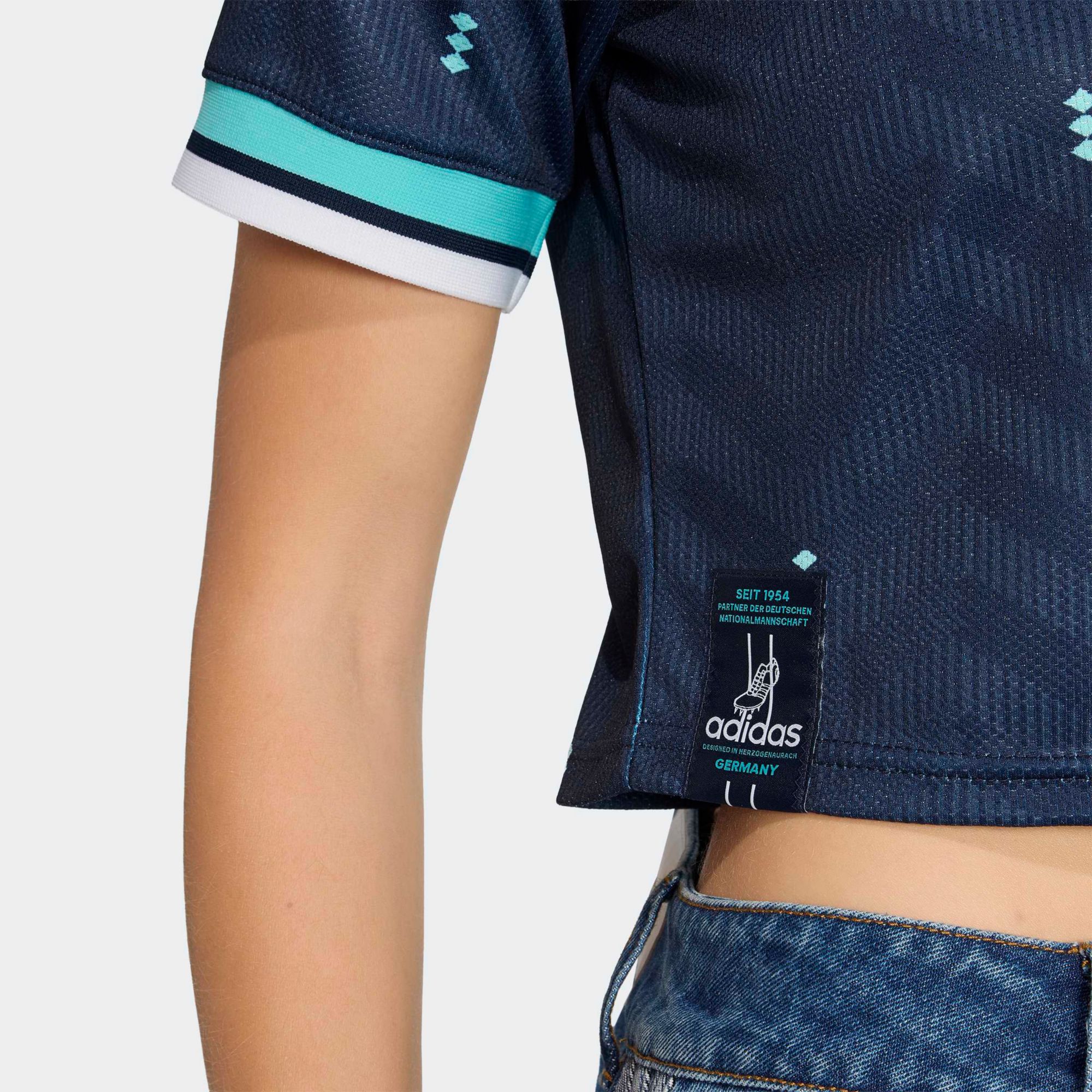 adidas Women's Germany 2026 Away Crop Top Replica Jersey product image