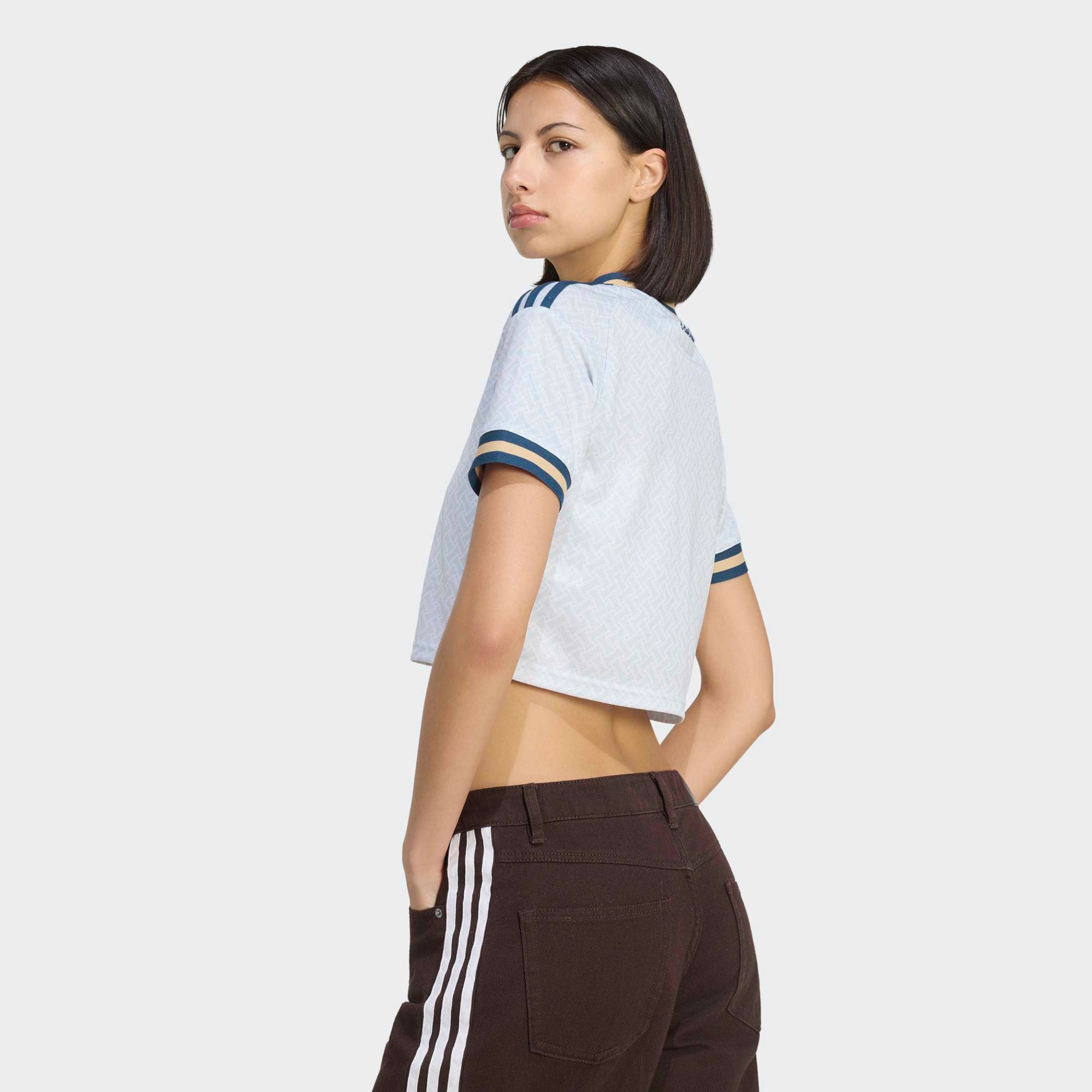 adidas Women's Italy 2026 Away Crop Top Replica Jersey product image