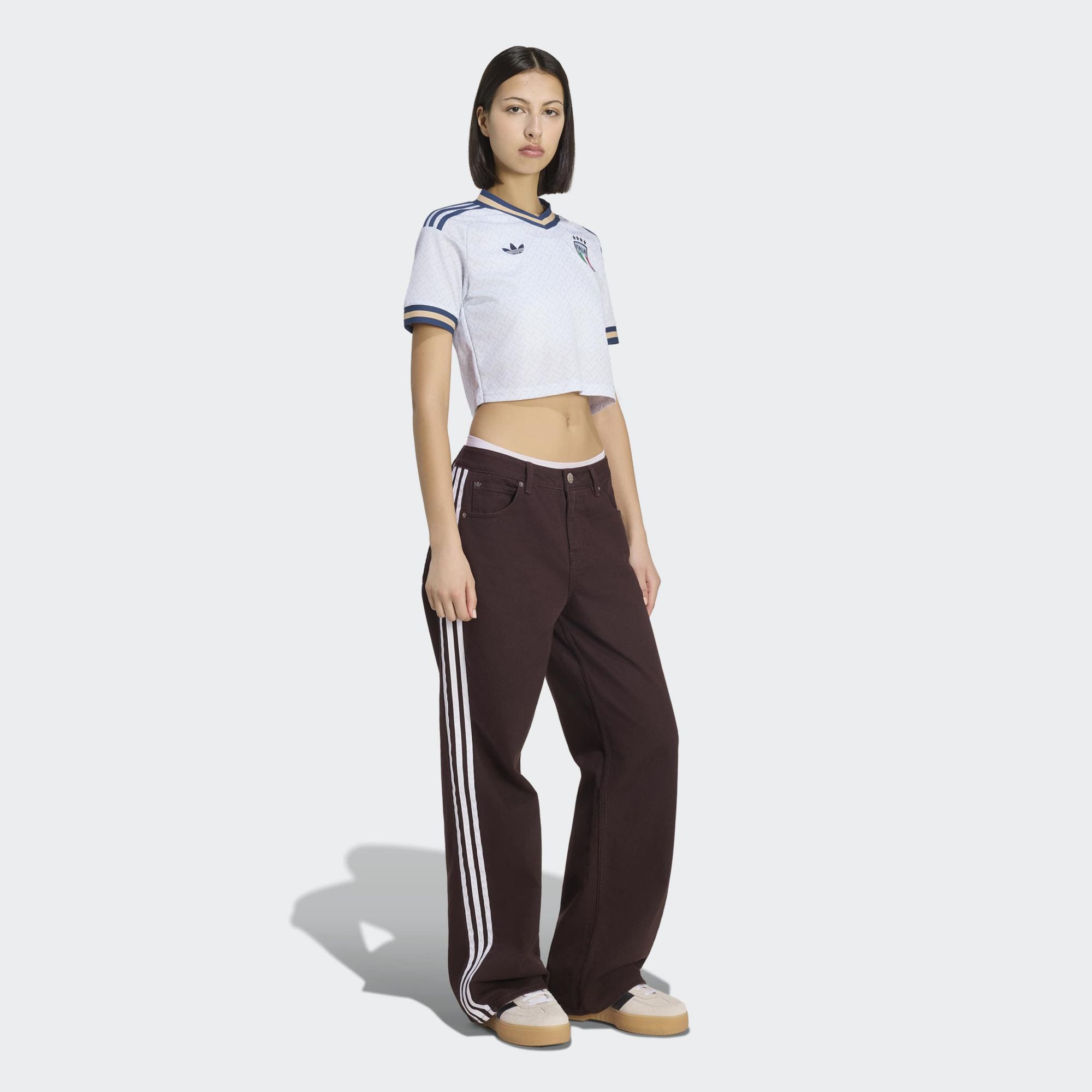 adidas Women's Italy 2026 Away Crop Top Replica Jersey product image