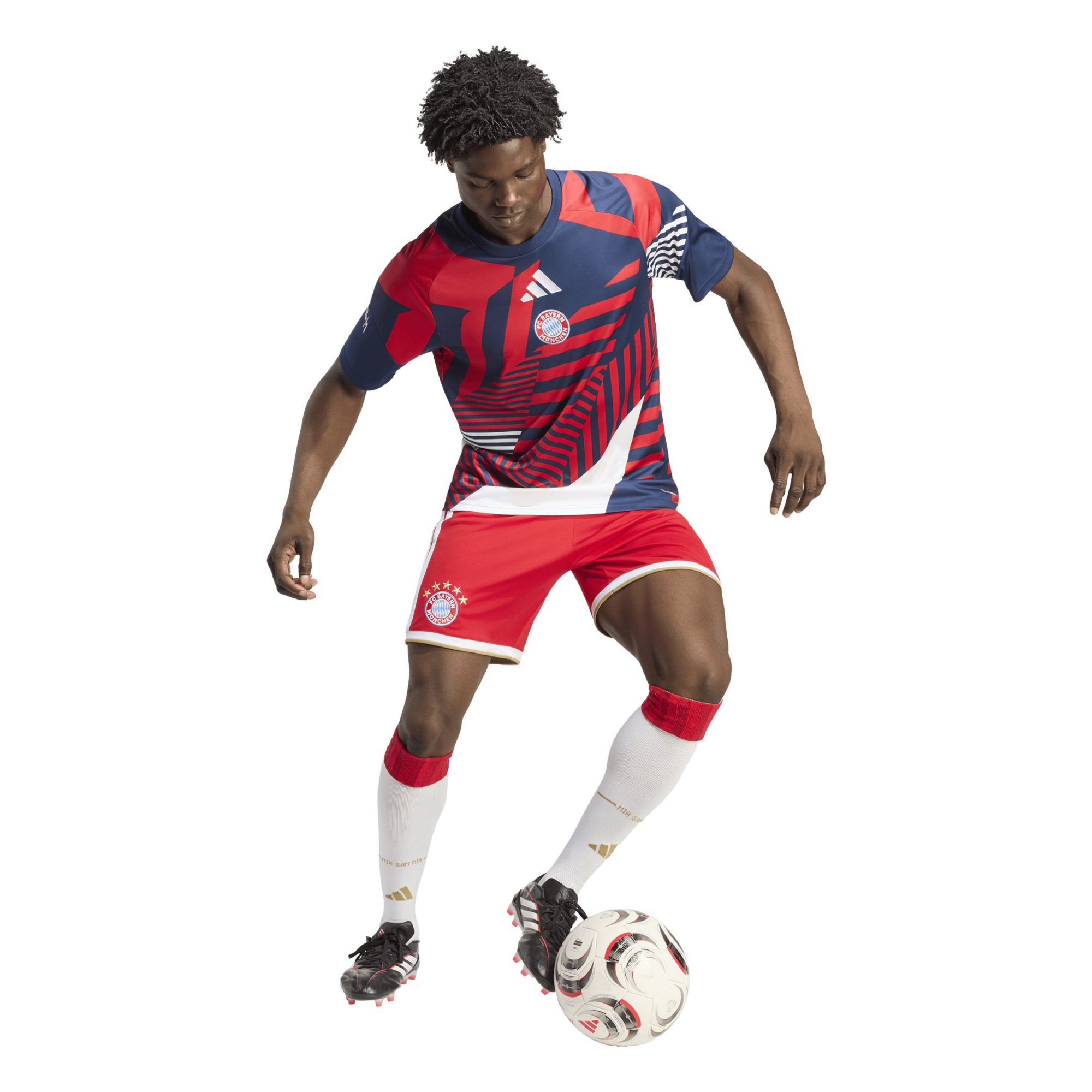 adidas Adult Bayern Munich 2026 Navy Prematch Jersey product image