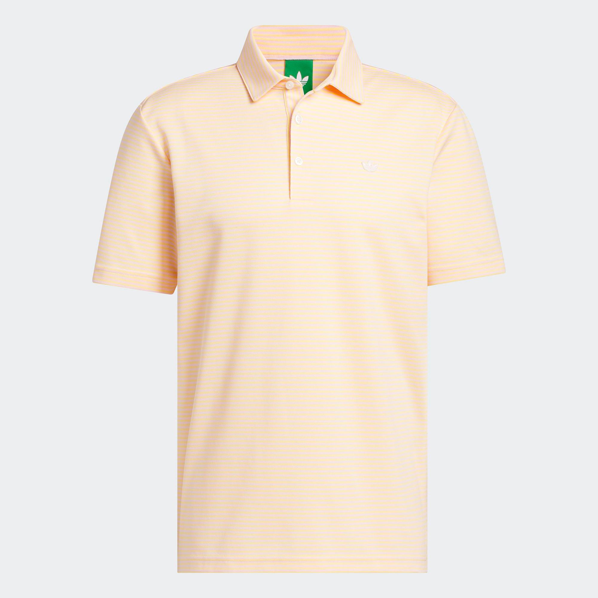 adidas Originals Mens Short sleeve Striped Pique Golf Polo product image