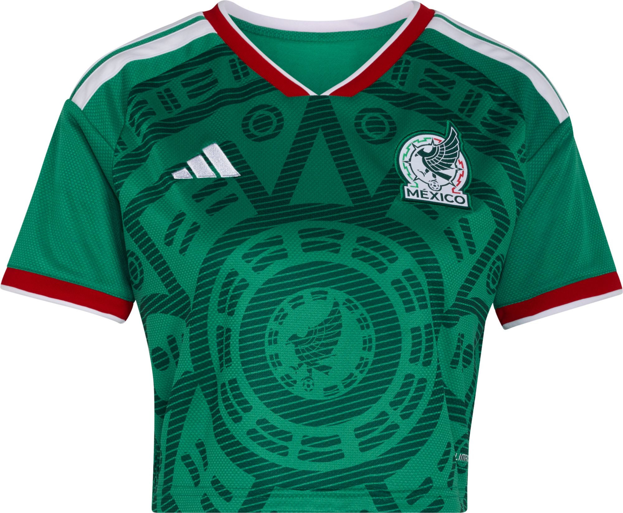 adidas Women's Mexico 2026 Home Crop Top Replica Jersey product image