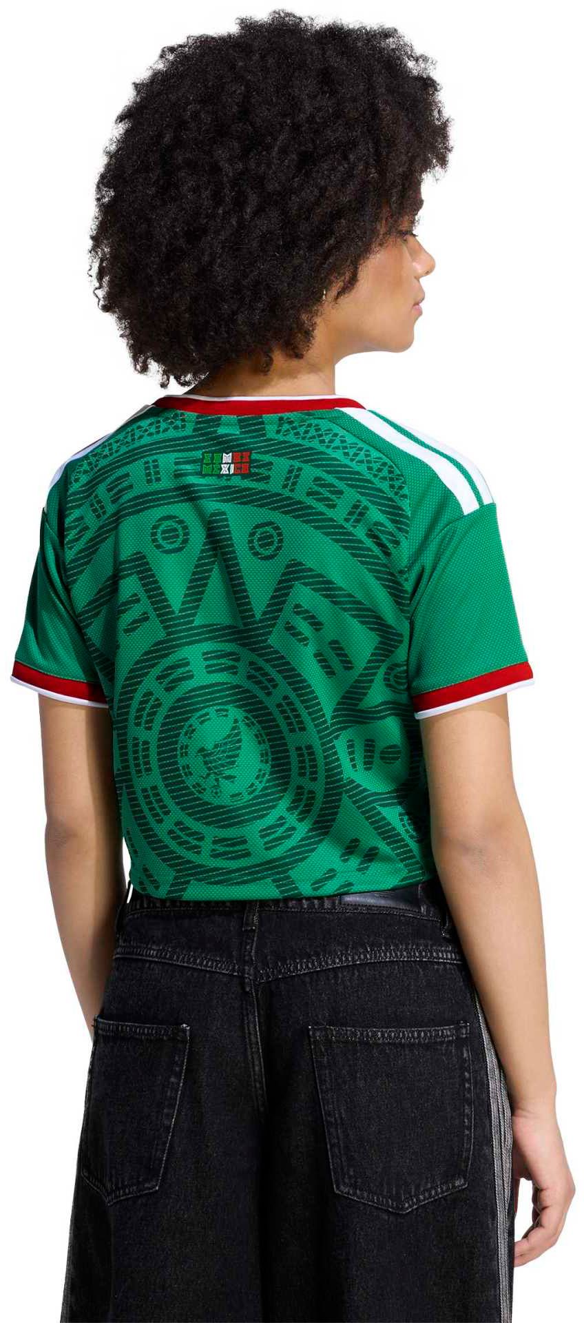 adidas Women's Mexico 2026 Home Crop Top Replica Jersey product image