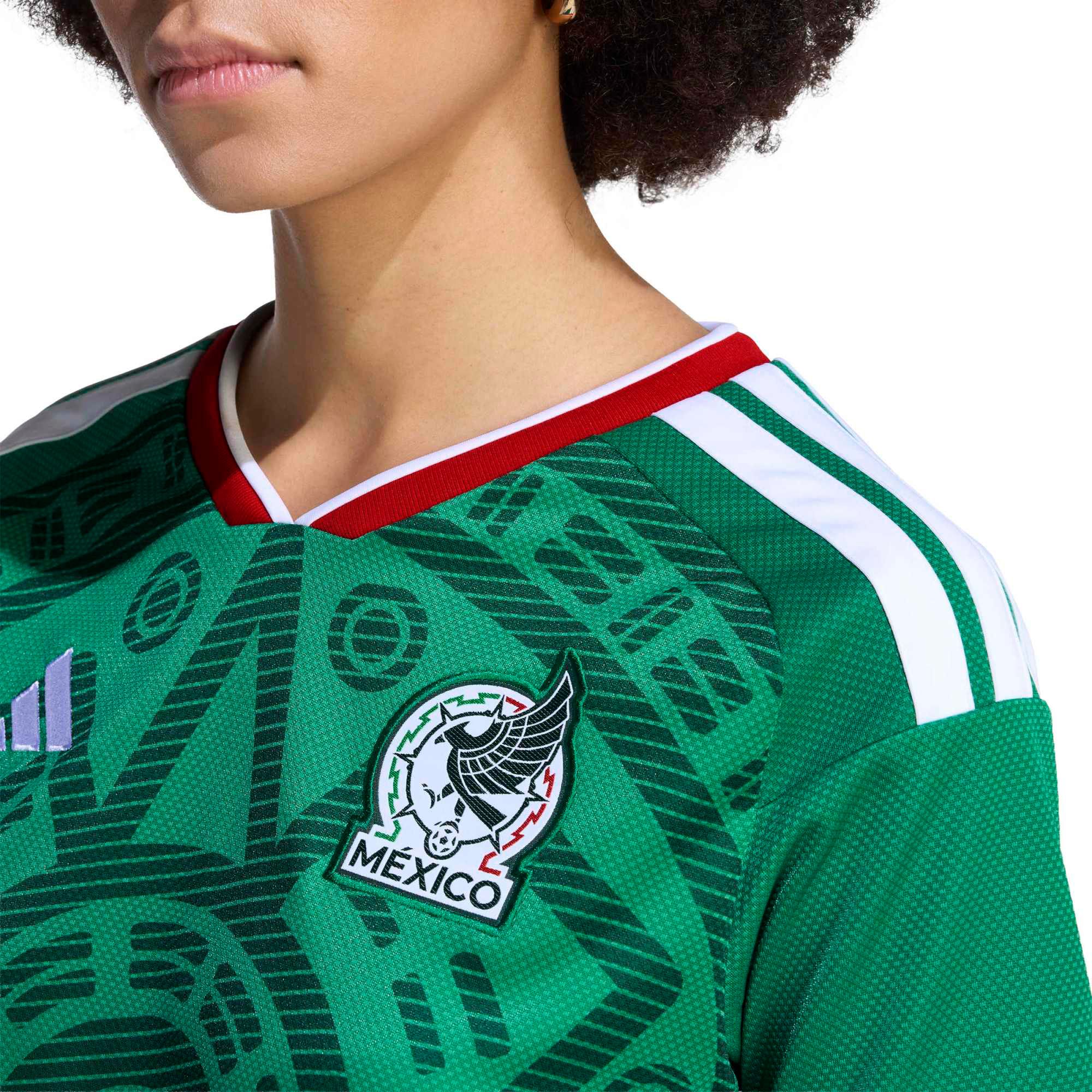 adidas Women's Mexico 2026 Home Crop Top Replica Jersey product image