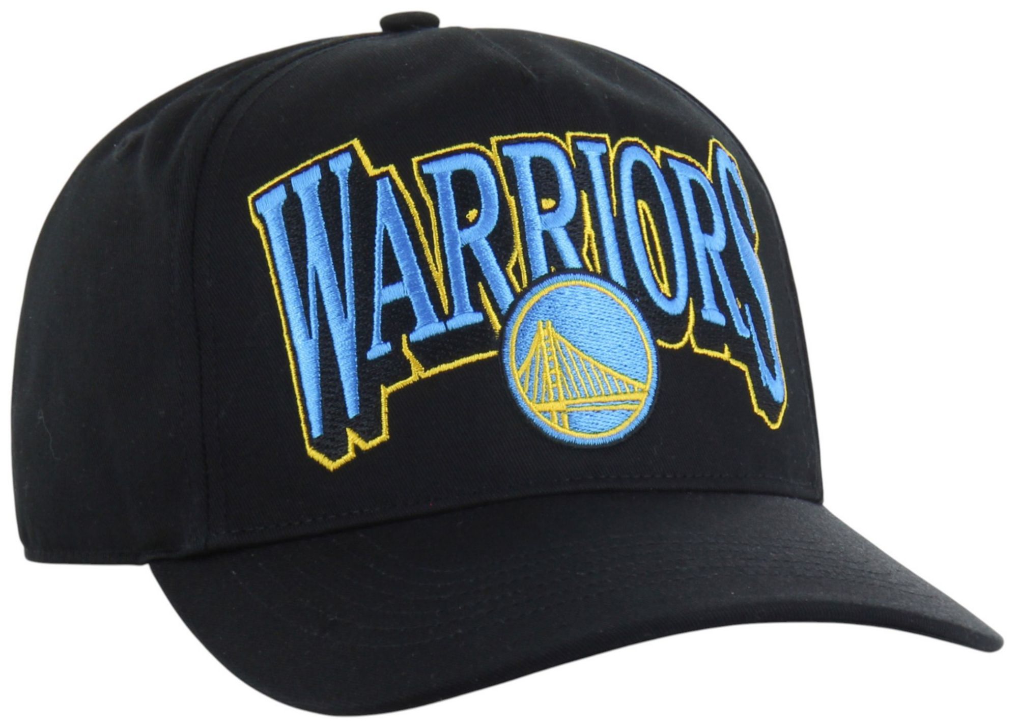 '47 Adult Golden State Warriors Black Everytime Hitch Adjustable Hat product image