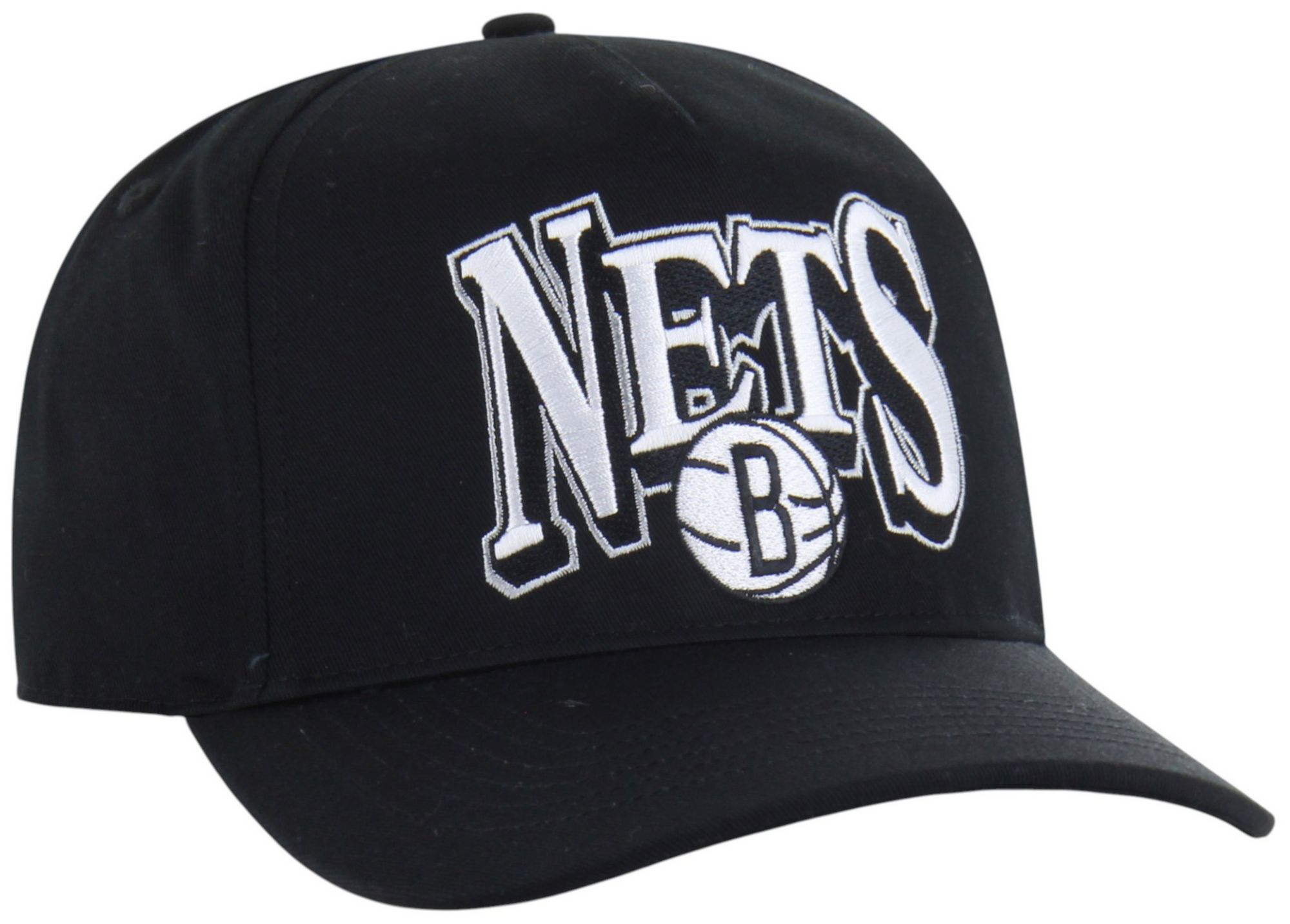 '47 Adult Brooklyn Nets Black Everytime Hitch Adjustable Hat product image