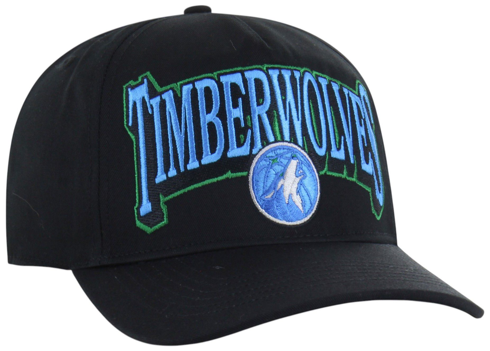 '47 Adult Minnesota Timberwolves Black Everytime Hitch Adjustable Hat product image