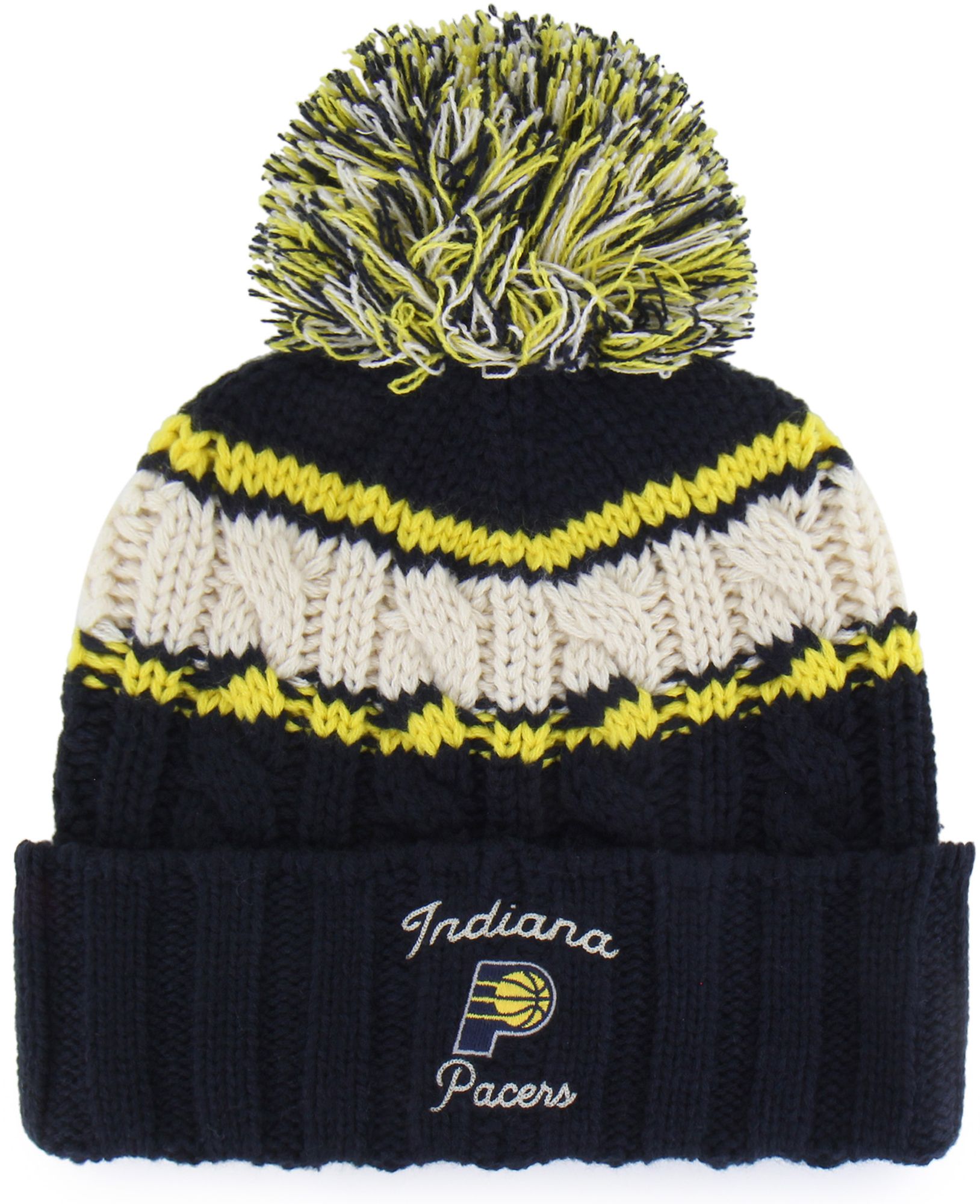 '47 Women's Indiana Pacers Navy Emma Cuffed Knit Beanie product image
