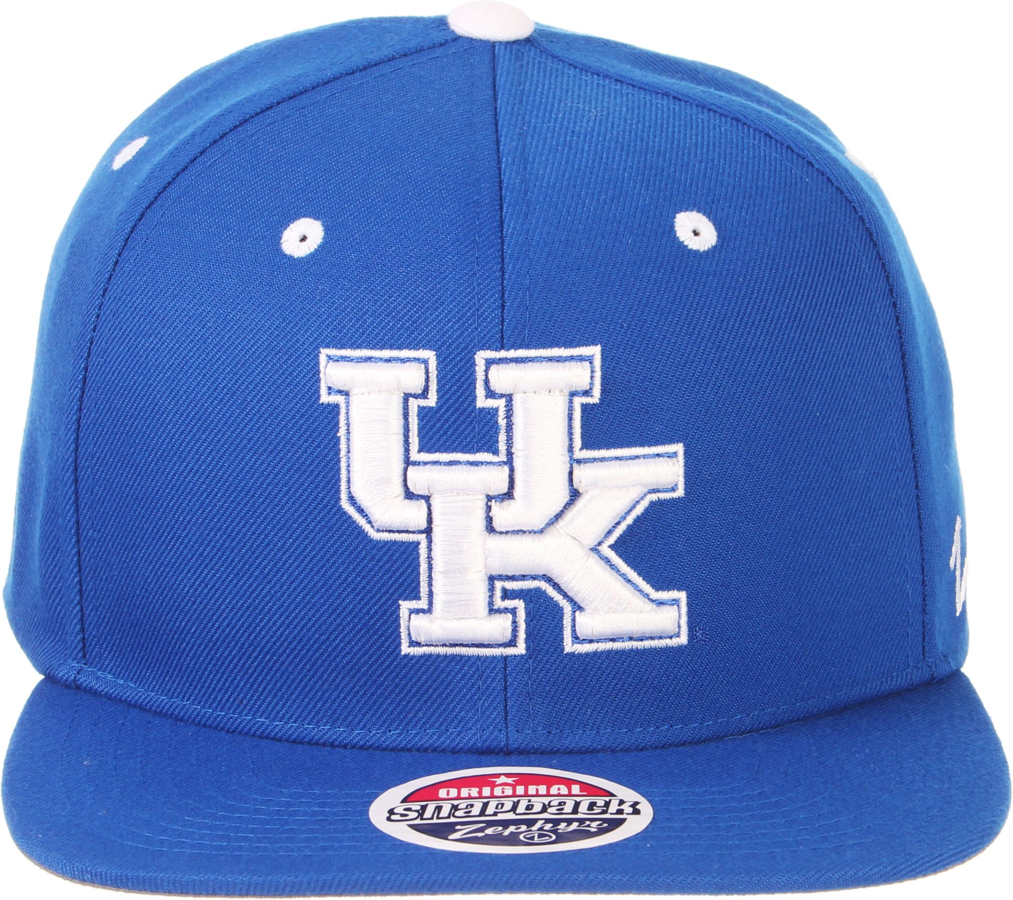 Zephyr Adult Kentucky Wildcats Blue Script Adjustable Snapback Hat product image