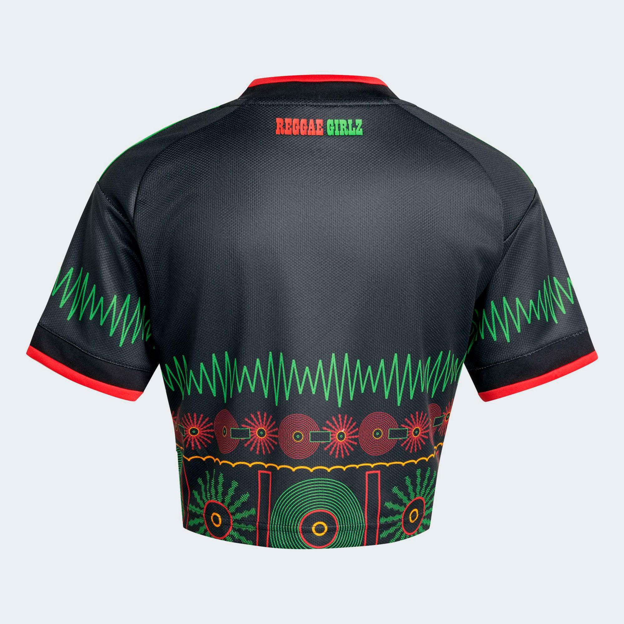 adidas Women's Jamaica 2026 Away Crop Top Replica Jersey product image