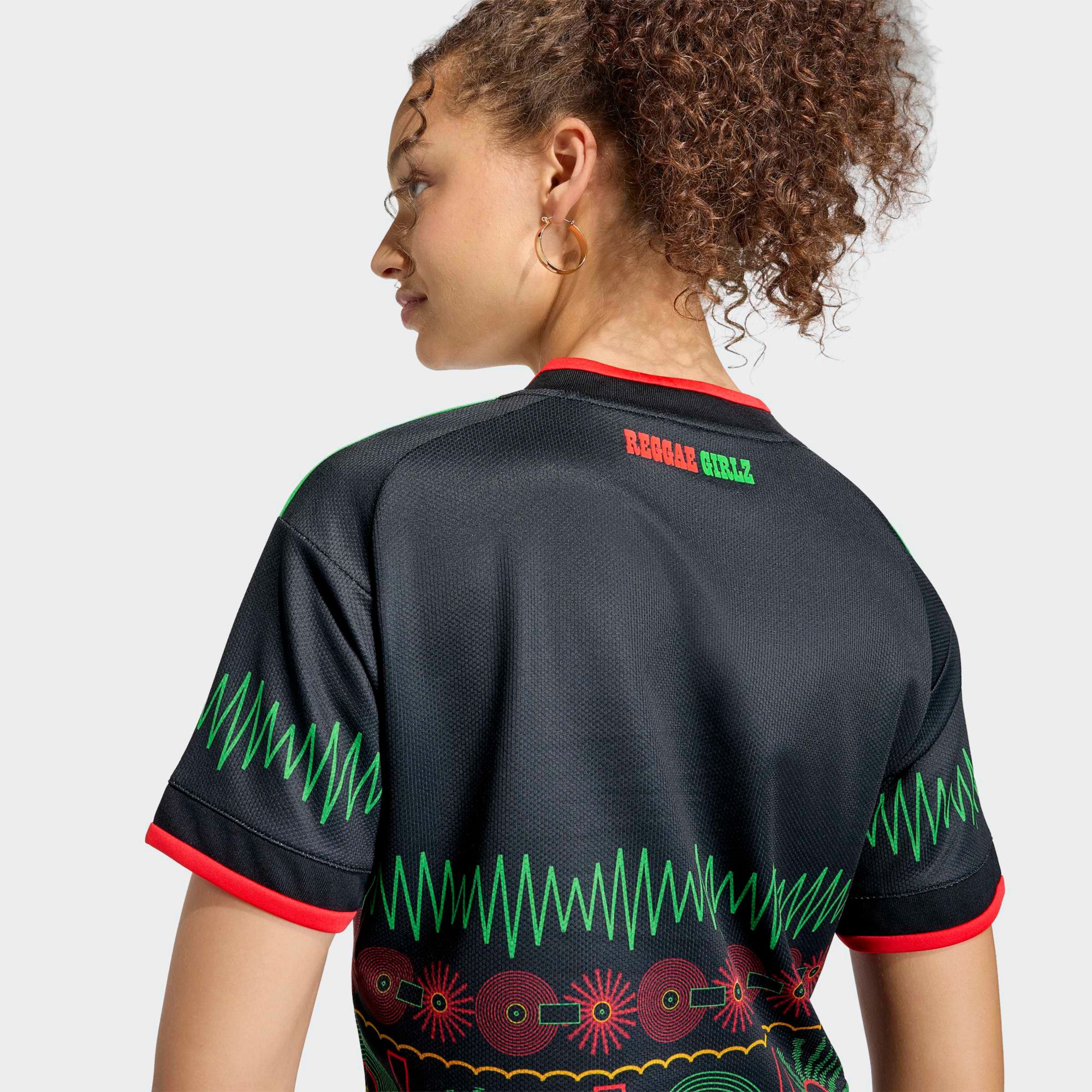 adidas Women's Jamaica 2026 Away Crop Top Replica Jersey product image