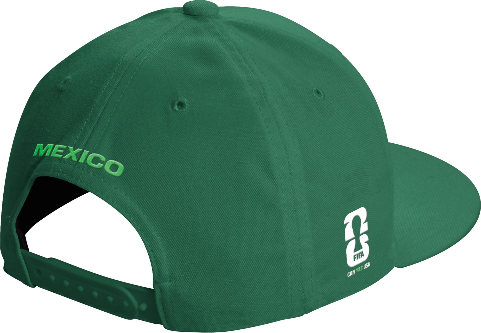 adidas Adult Mexico 2026 World Cup Green Adjustable Hat product image