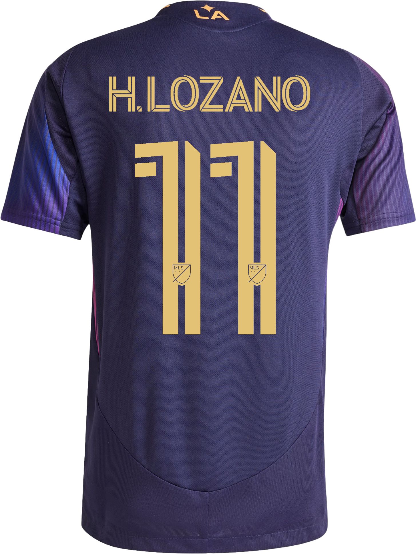 yosa  ver5  シャイニー adidas Adult LA Galaxy Hirving Lozano 2025 Secondary Authentic