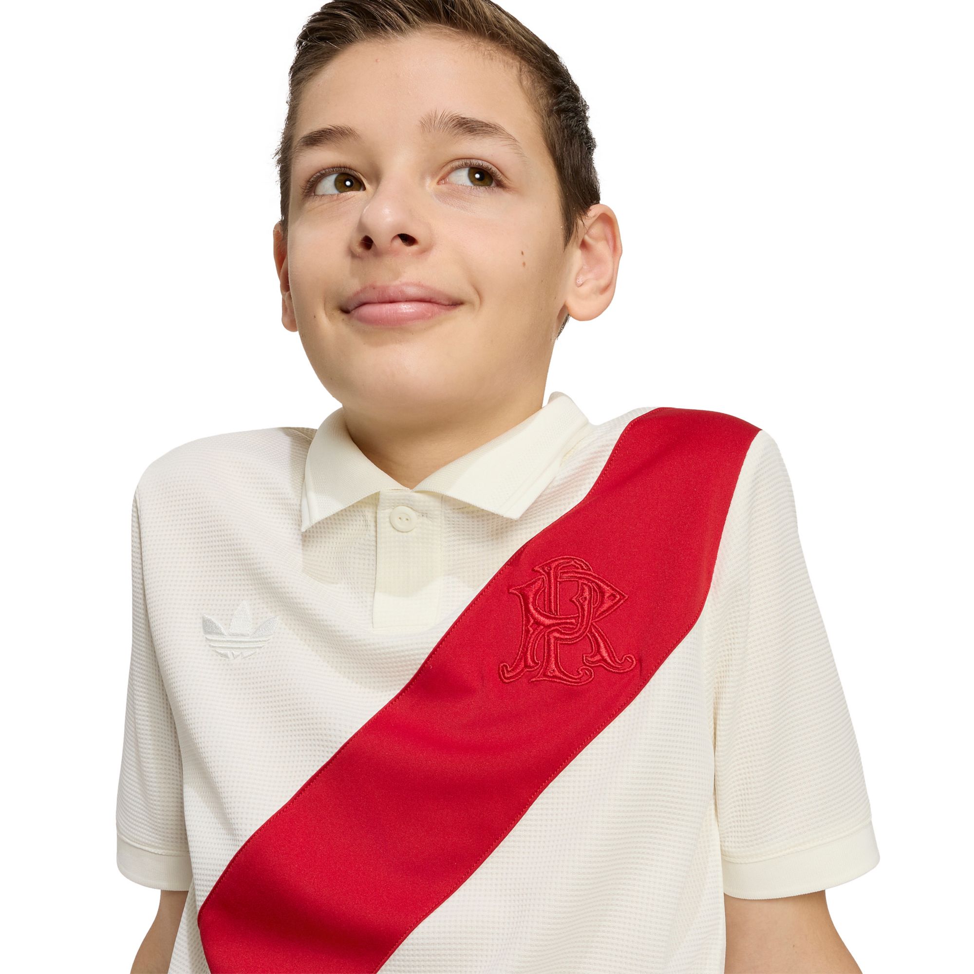 adidas Youth River Plate White 2026 Vintage Replica Jersey product image