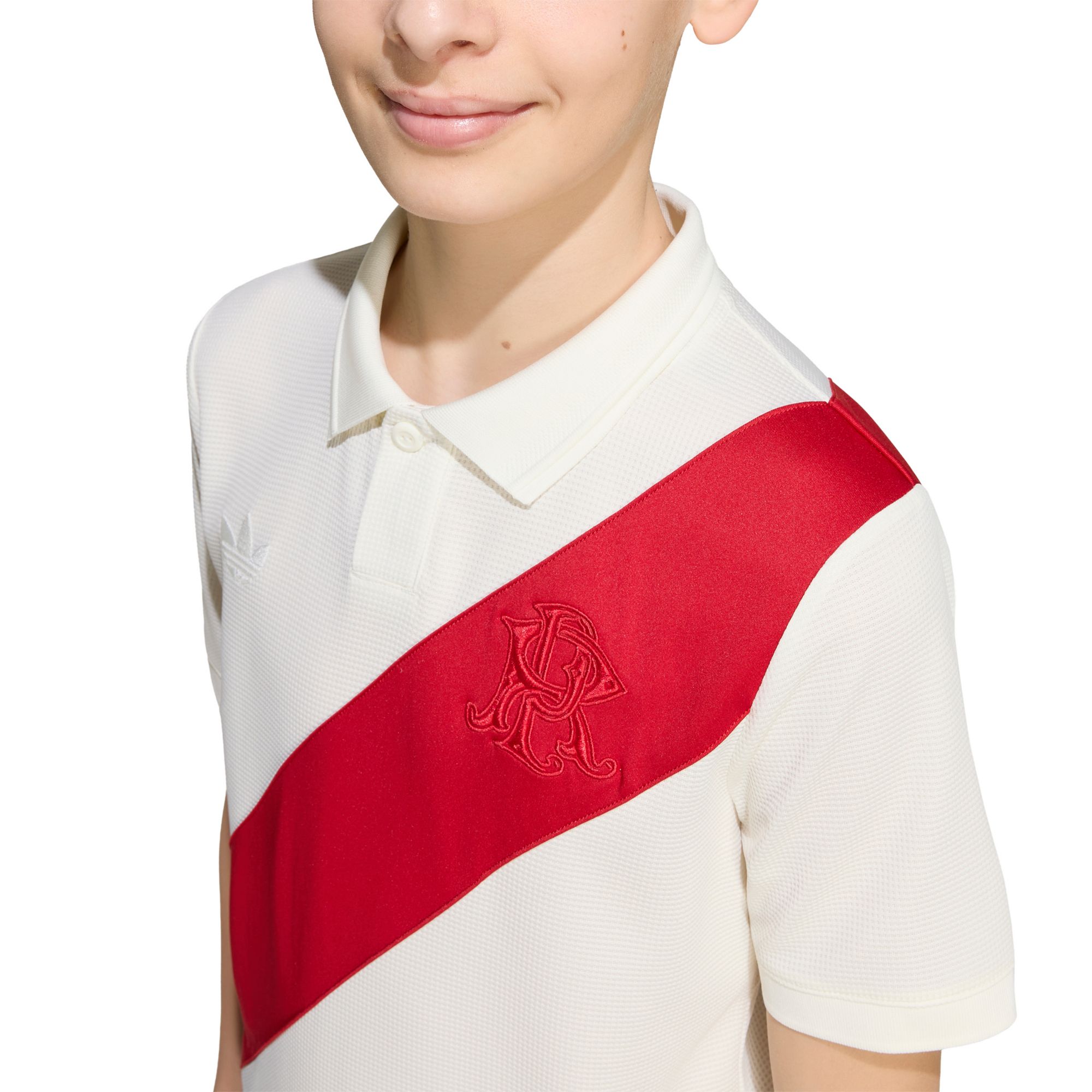 adidas Youth River Plate White 2026 Vintage Replica Jersey product image