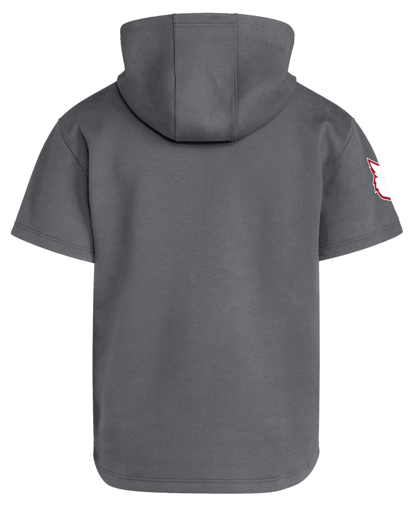 adidas Men's Louisville Cardinals Dark Gray Dugout Hoodie product image