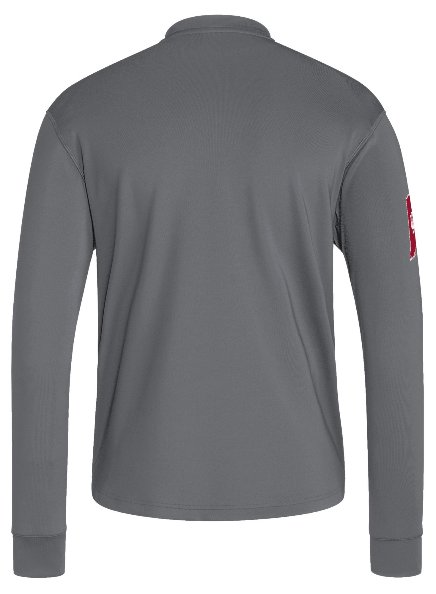 adidas Men's Indiana Hoosiers Dark Gray Dugout Crewneck Sweatshirt product image