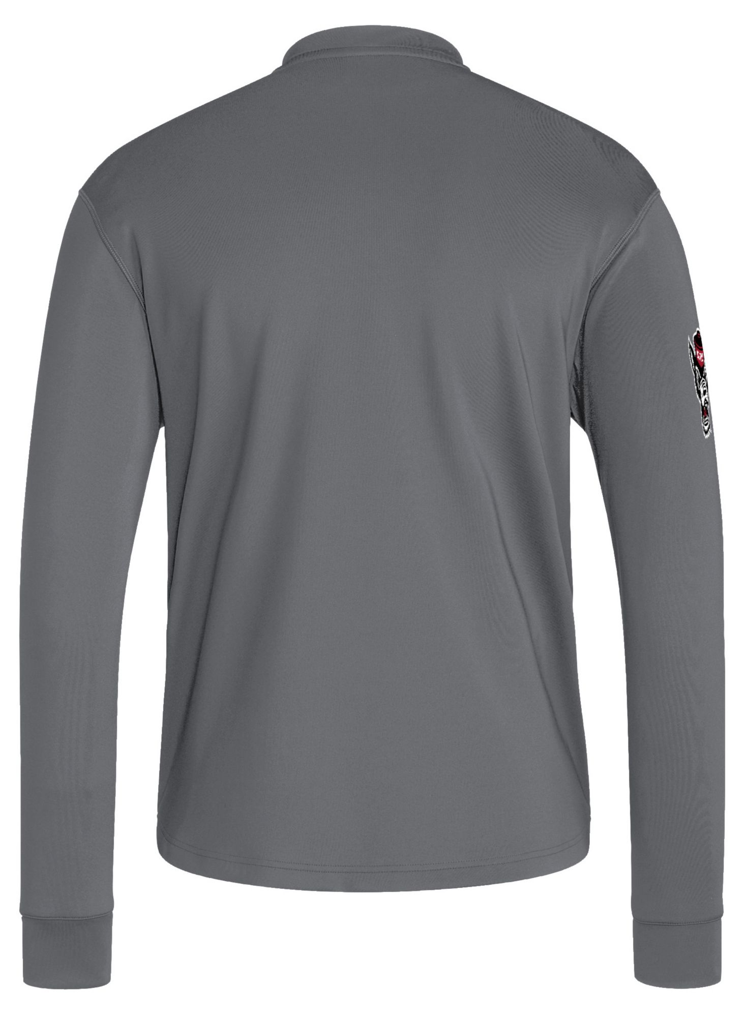 adidas Men's NC State Wolfpack Dark Gray Dugout Crewneck Sweatshirt product image