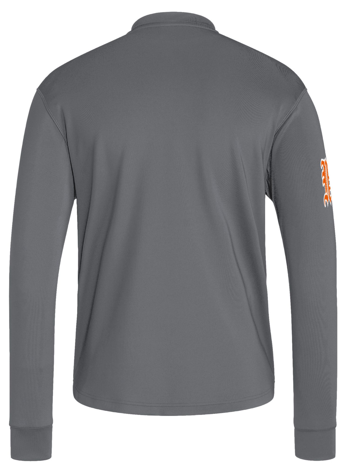 adidas Men's Miami Hurricanes Dark Gray Dugout Crewneck Sweatshirt product image