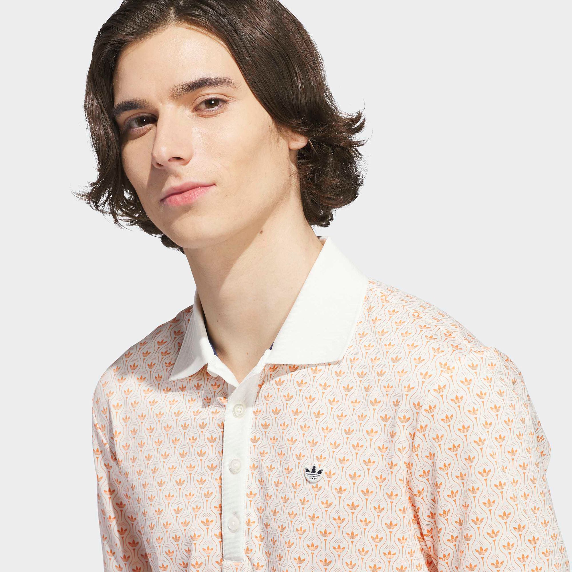 adidas Originals Men's All-Over Trefoil Golf Polo product image