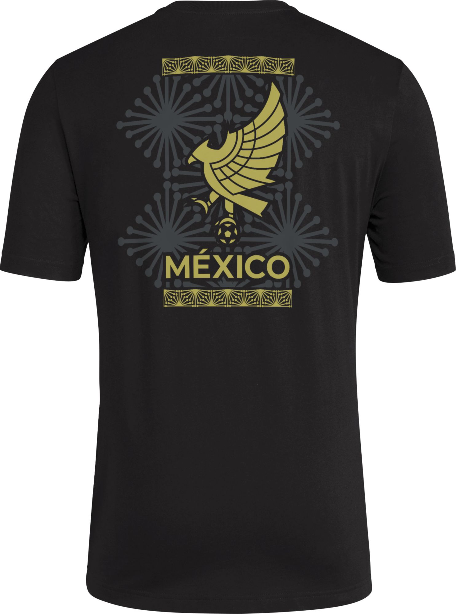 adidas Adult Mexico De Oro Black Jersey Hook T-Shirt product image