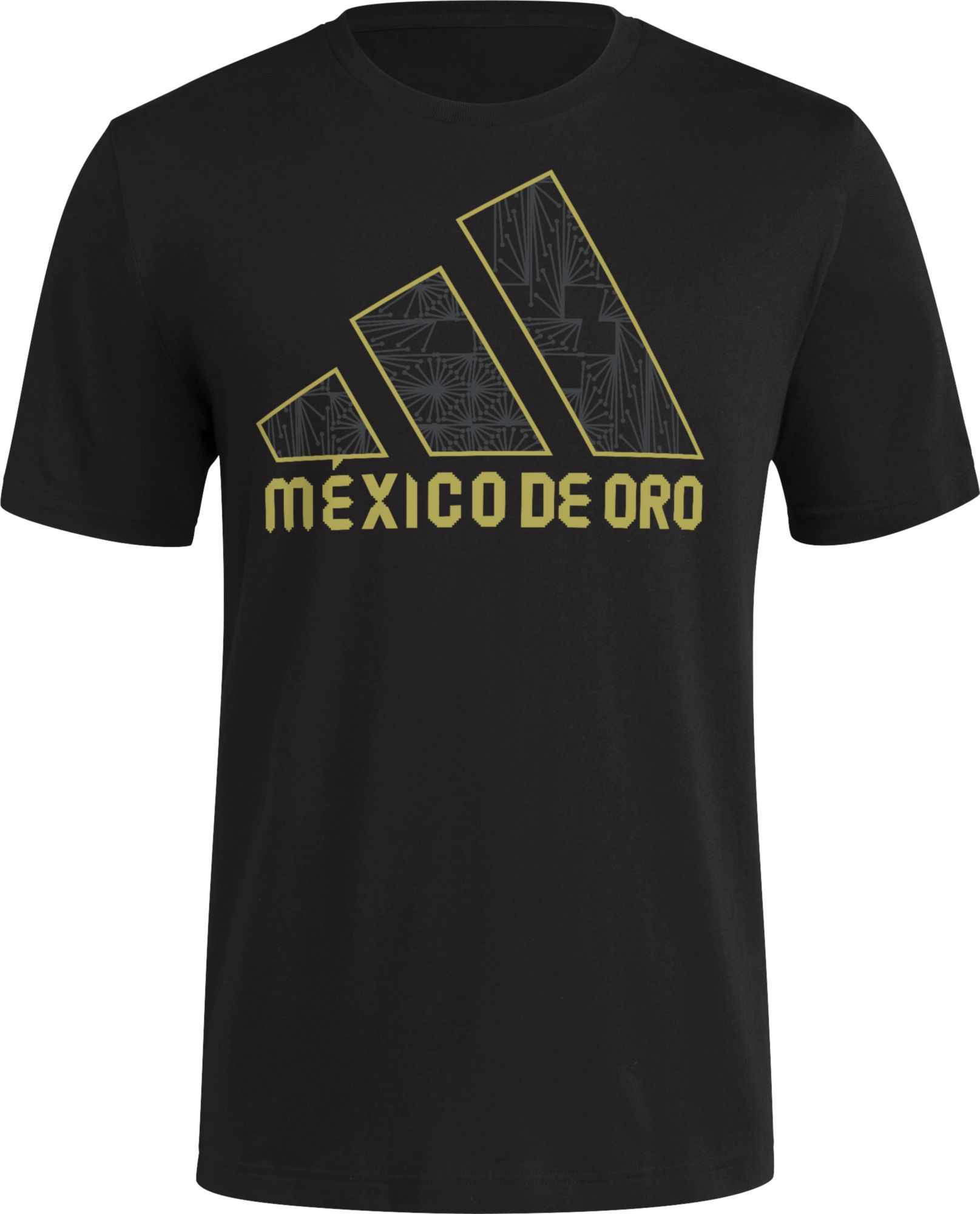 adidas Adult Mexico De Oro Black Jersey Hook T-Shirt product image