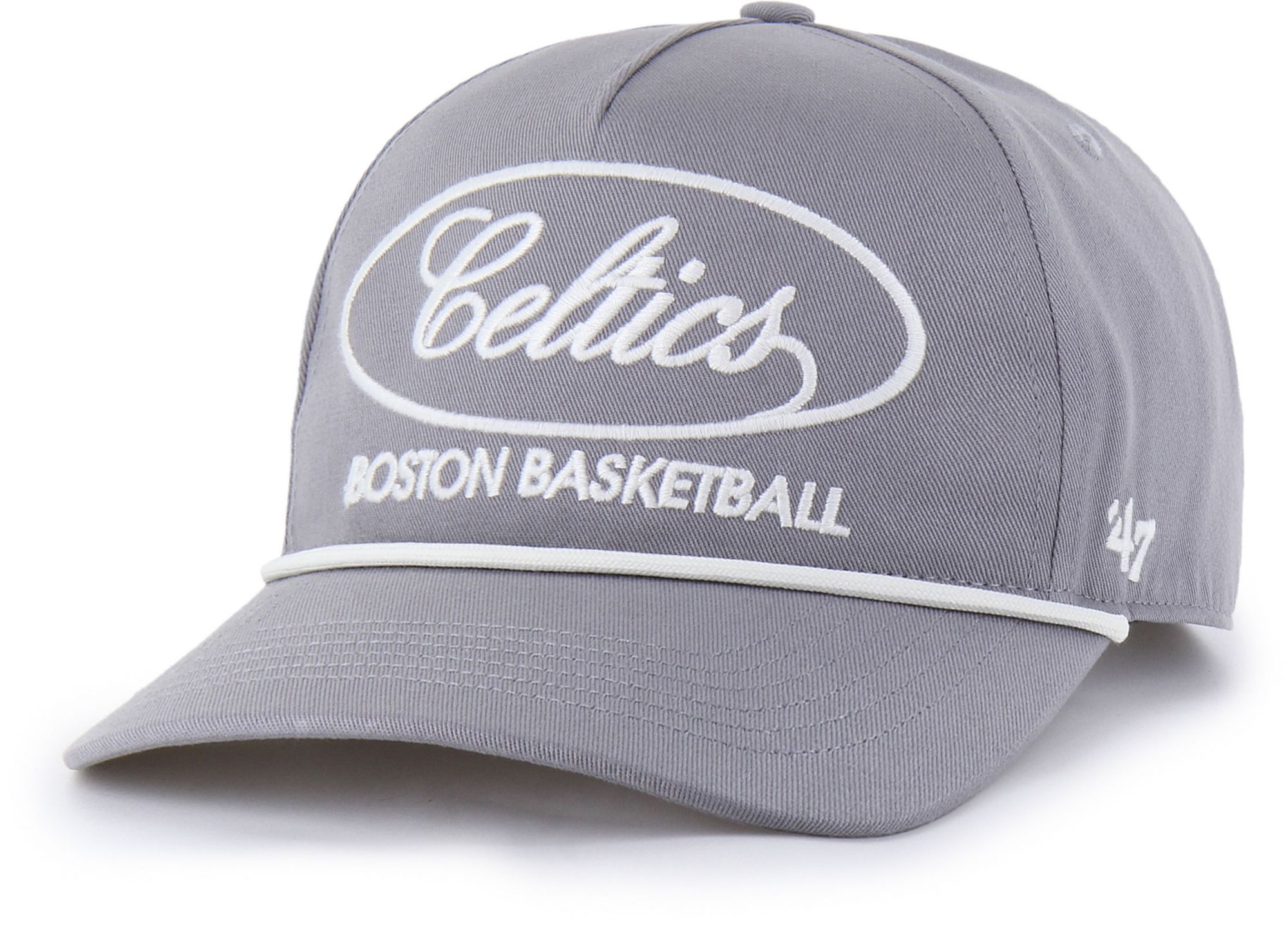 '47 Adult Boston Celtics Grey Contemporary Basics Foundational Hitch Adjustable Hat product image