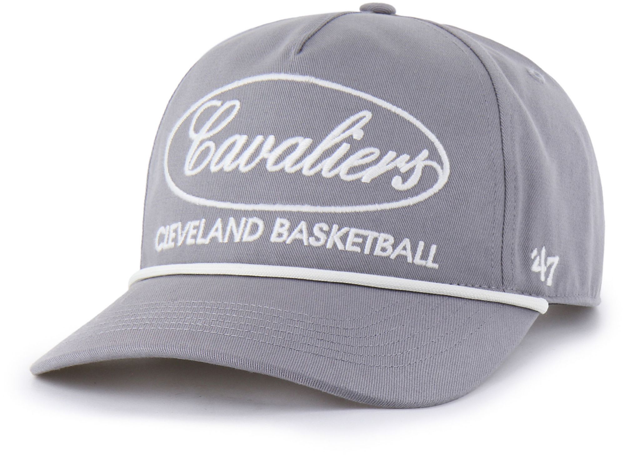 '47 Adult Cleveland Cavaliers Grey Contemporary Basics Foundational Hitch Adjustable Hat product image