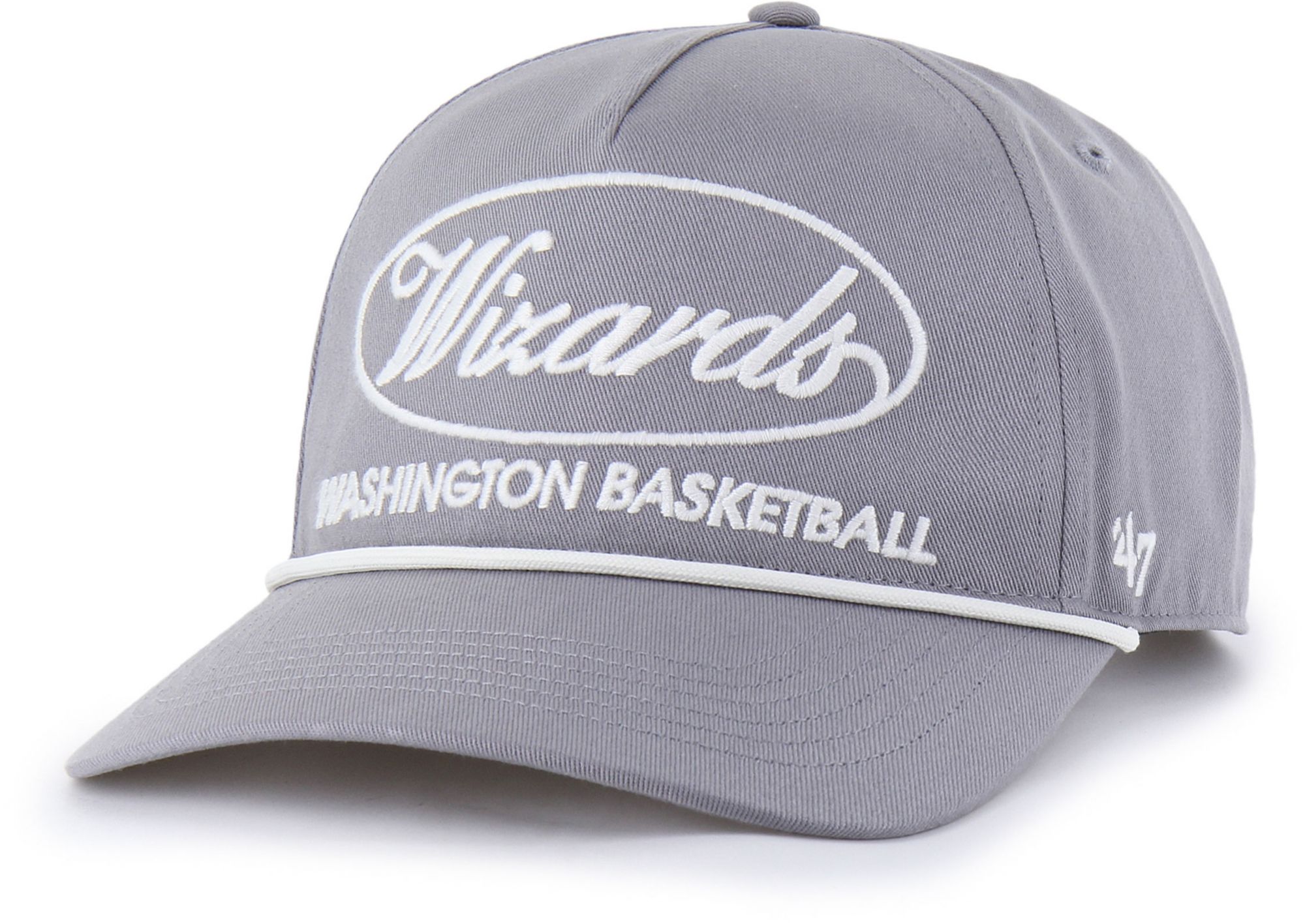 '47 Adult Washington Wizards Grey Contemporary Basics Foundational Hitch Adjustable Hat product image