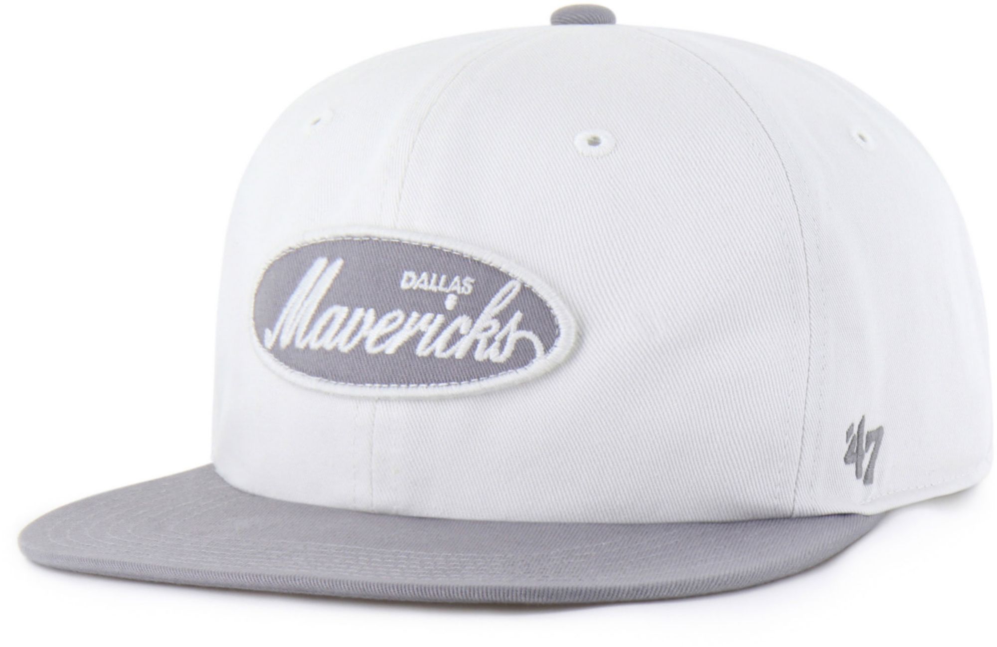 '47 Adult Dallas Mavericks Off White Contemporary Basics Foundational Captain Adjustable Hat product image