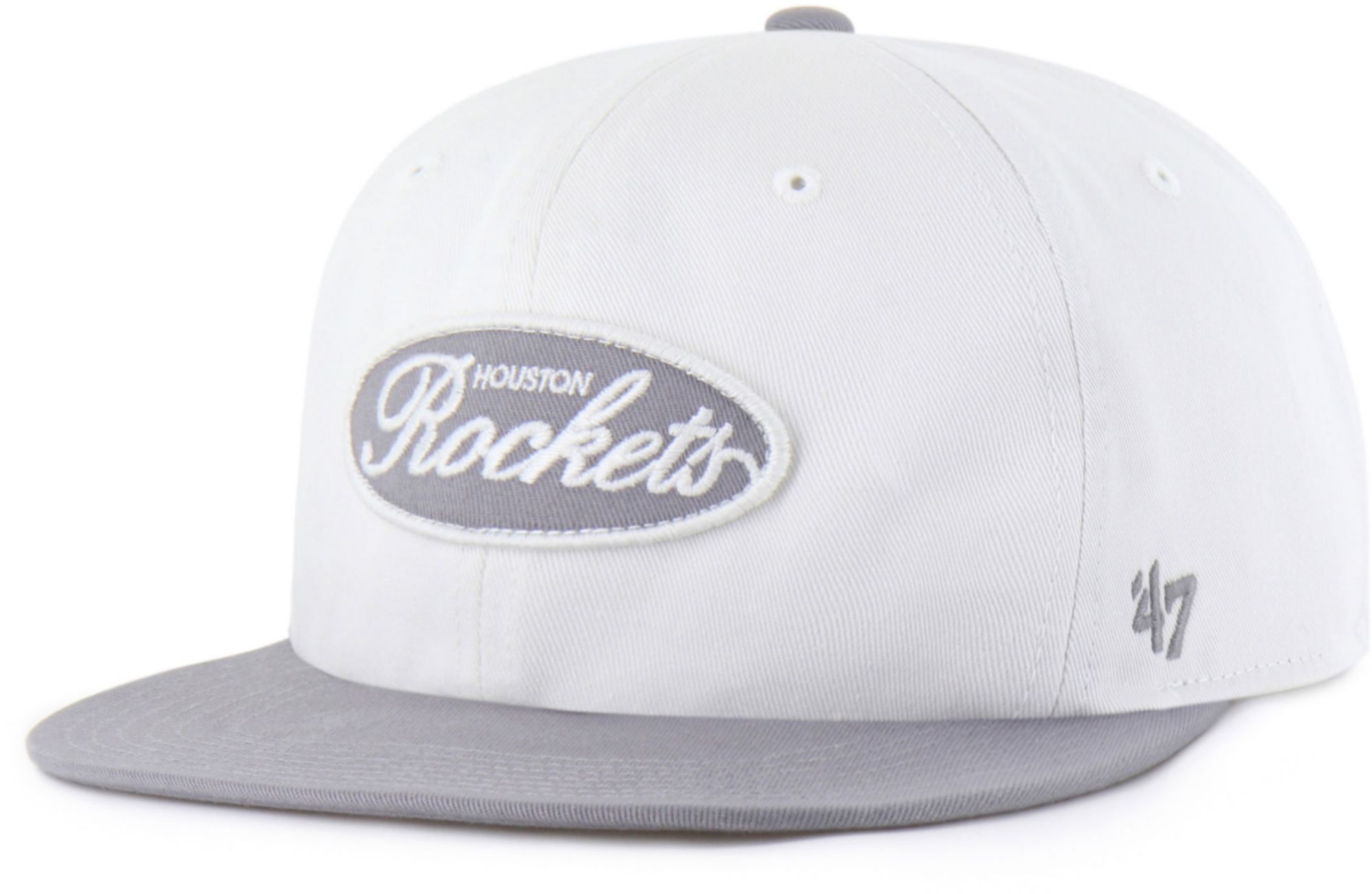 '47 Adult Houston Rockets Off White Contemporary Basics Foundational Captain Adjustable Hat product image