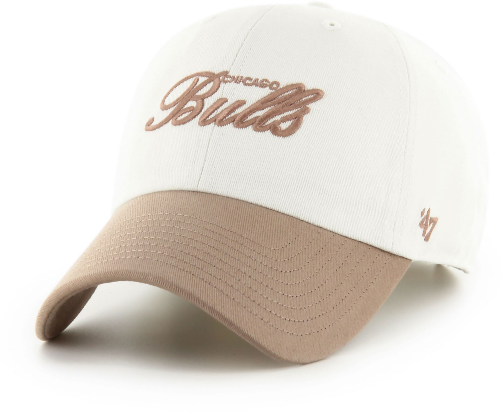 '47 Adult Chicago Bulls Off White Contemporary Basics Foundational Clean Up Adjustable Hat product image