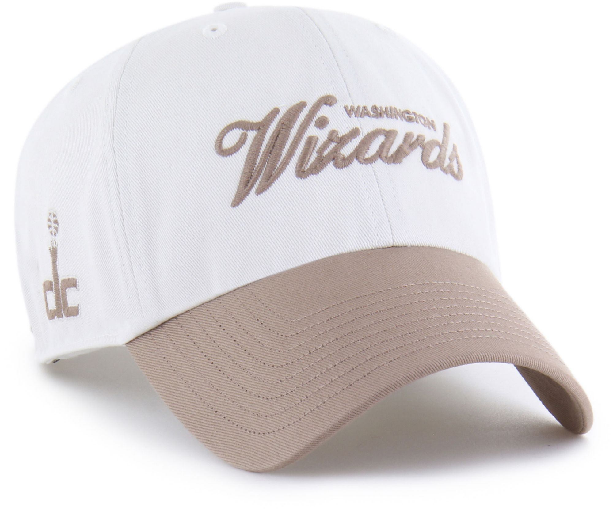 '47 Adult Washington Wizards Off White Contemporary Basics Foundational Clean Up Adjustable Hat product image