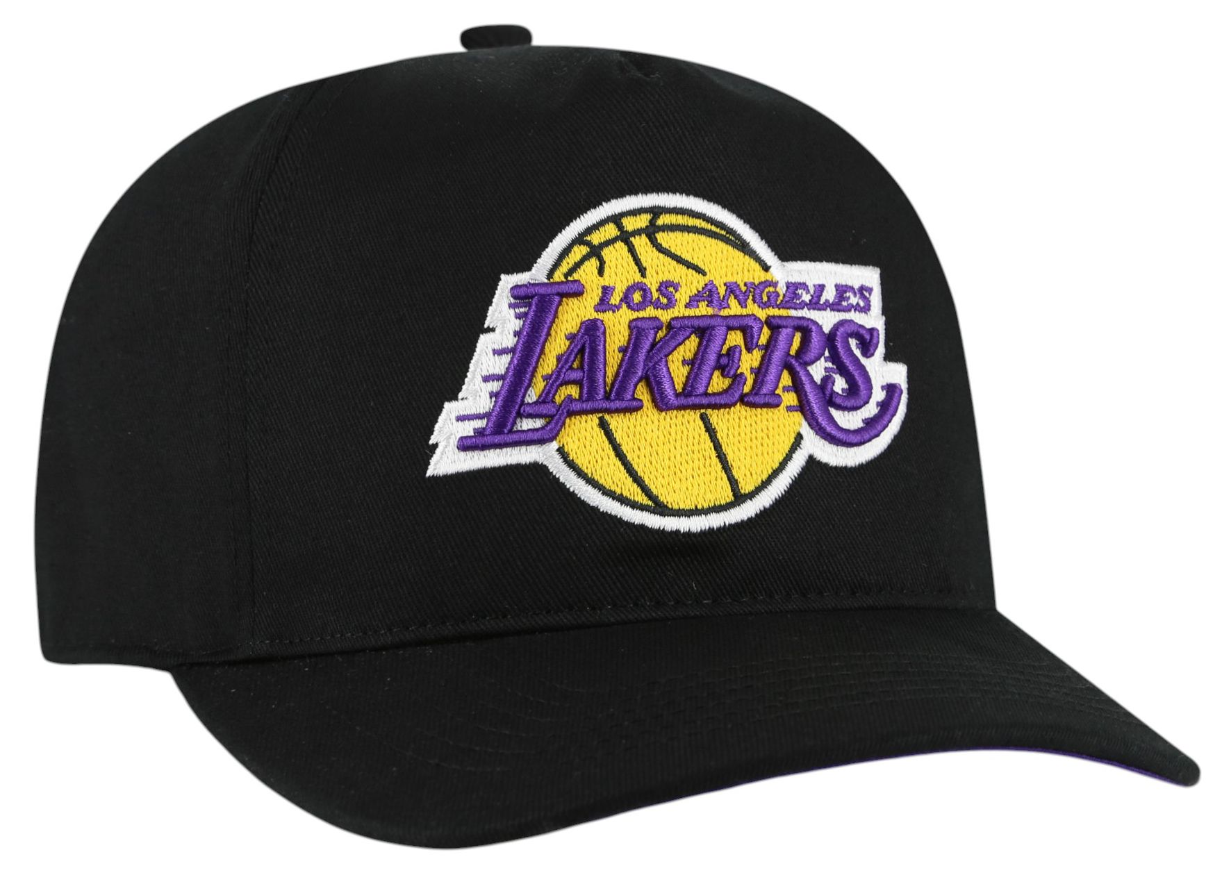 '47 Adult Los Angeles Lakers Black Logo Hitch Adjustable Hat product image