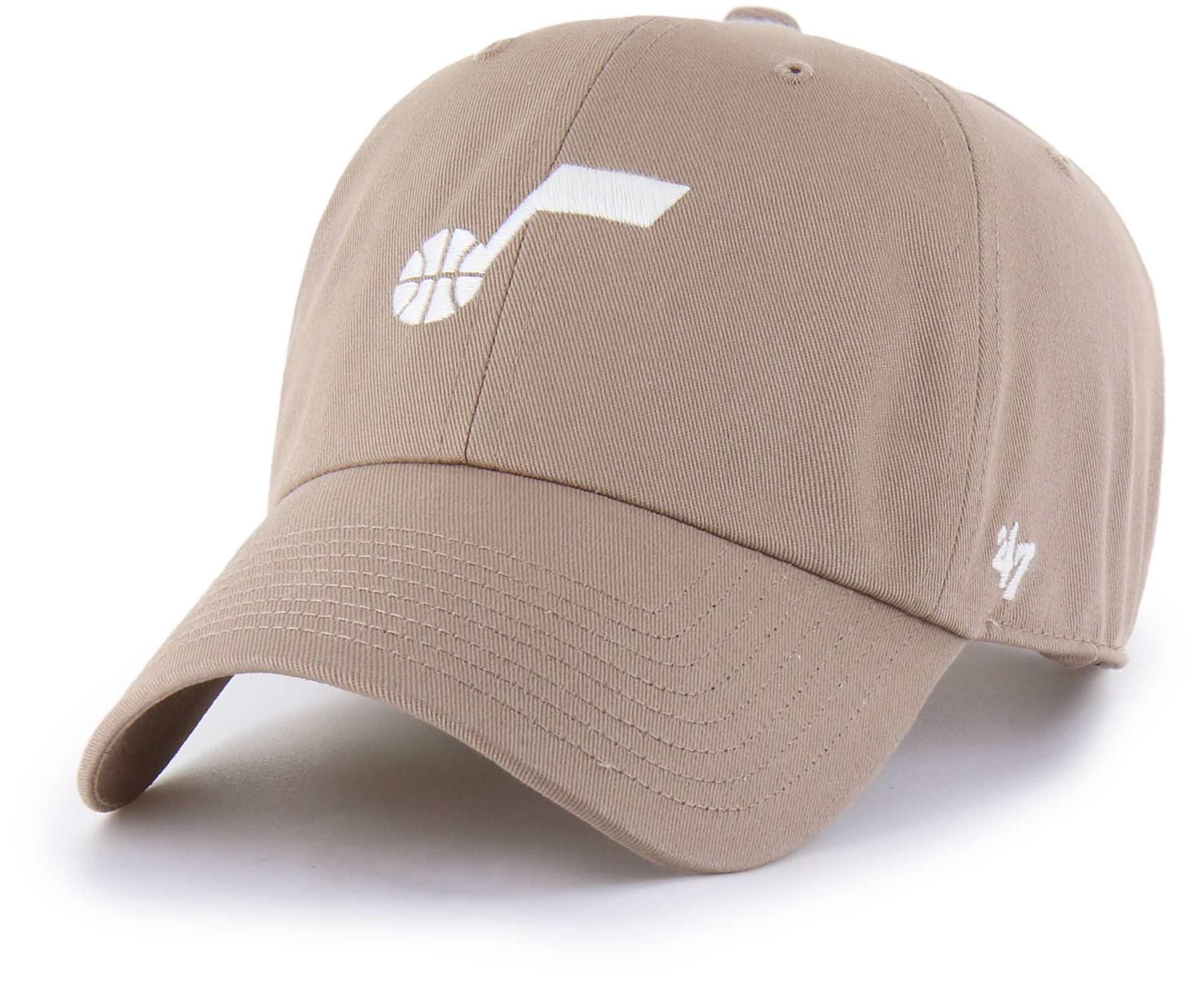 '47 Adult Utah Jazz Brown Contemporary Basics Foundational Logo Clean Up Adjustable Hat product image