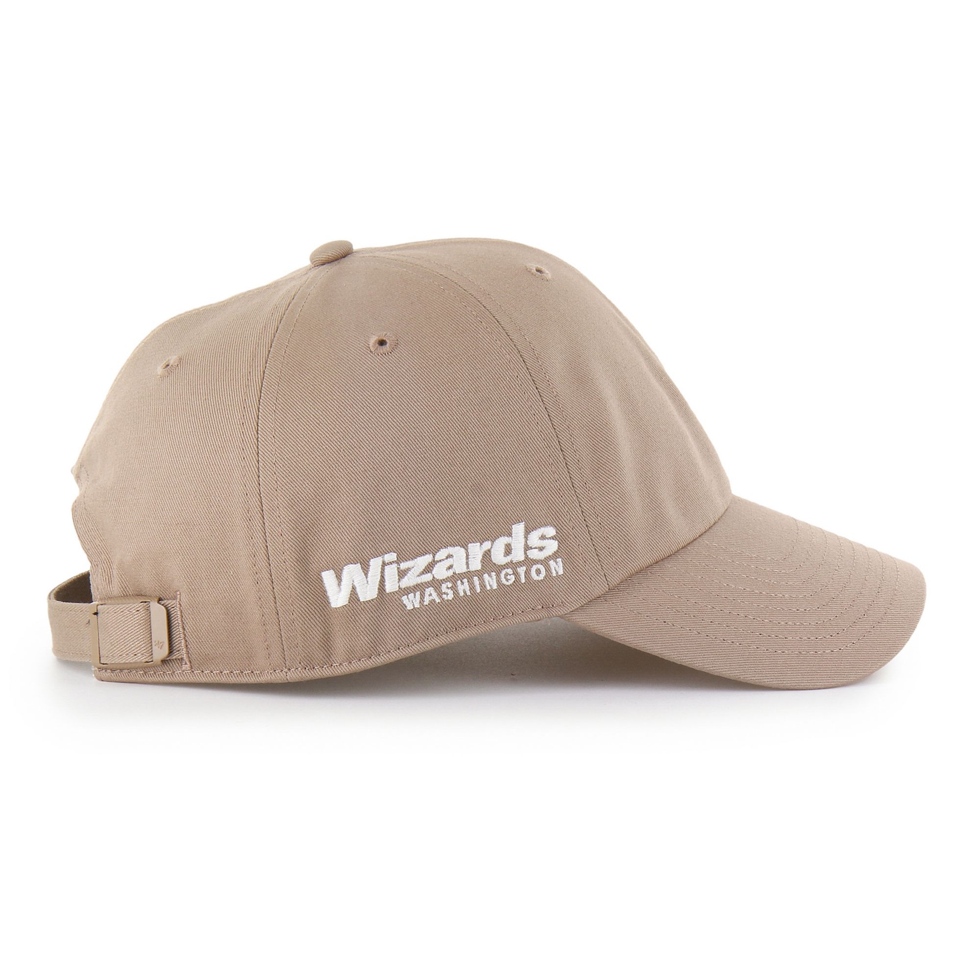 '47 Adult Washington Wizards Brown Contemporary Basics Foundation Logo Clean Up Adjustable Hat product image