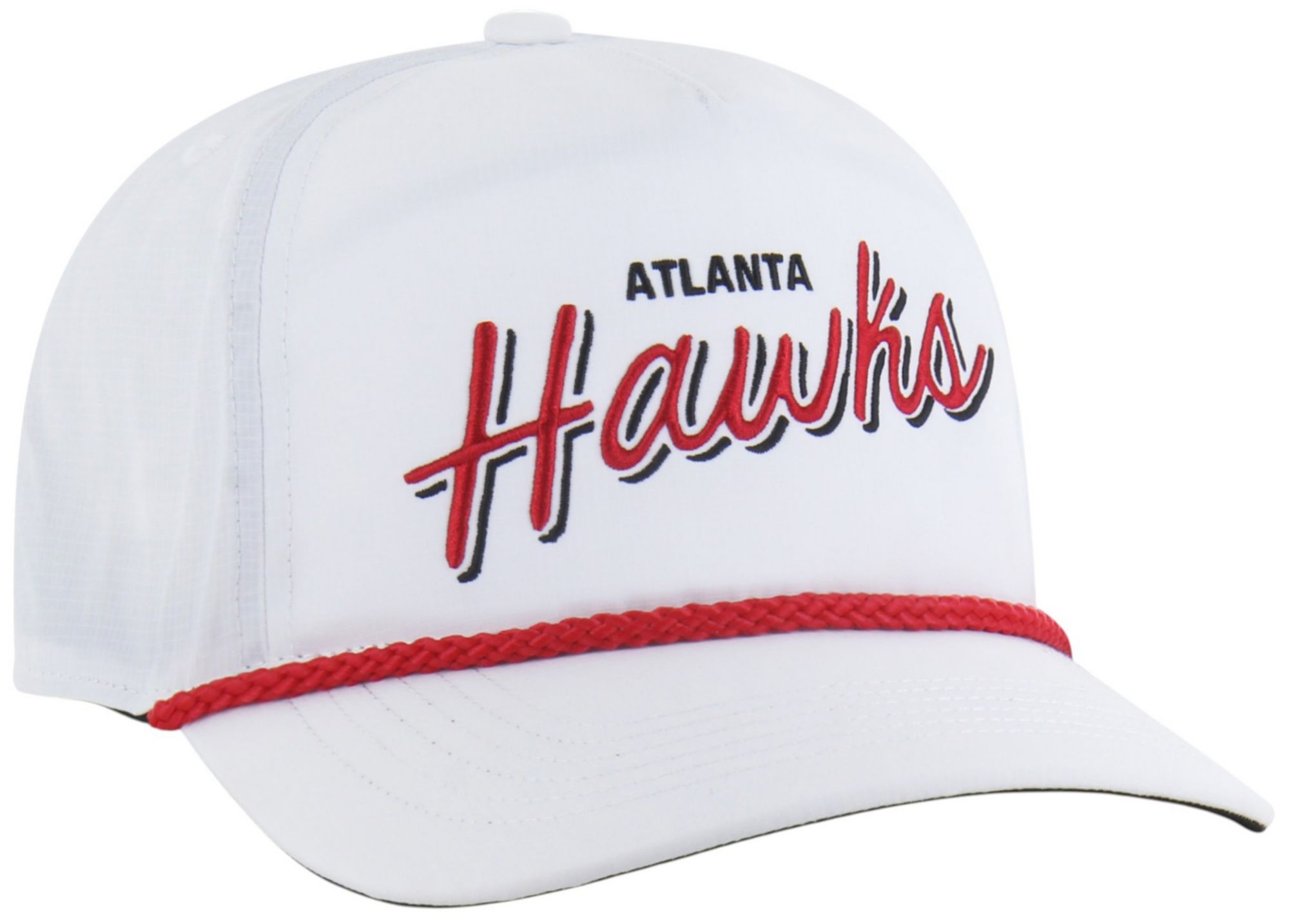'47 Adult Atlanta Hawks White Wordmark Brrr Fairway Relaxed Fit Hitch Adjustable Hat product image