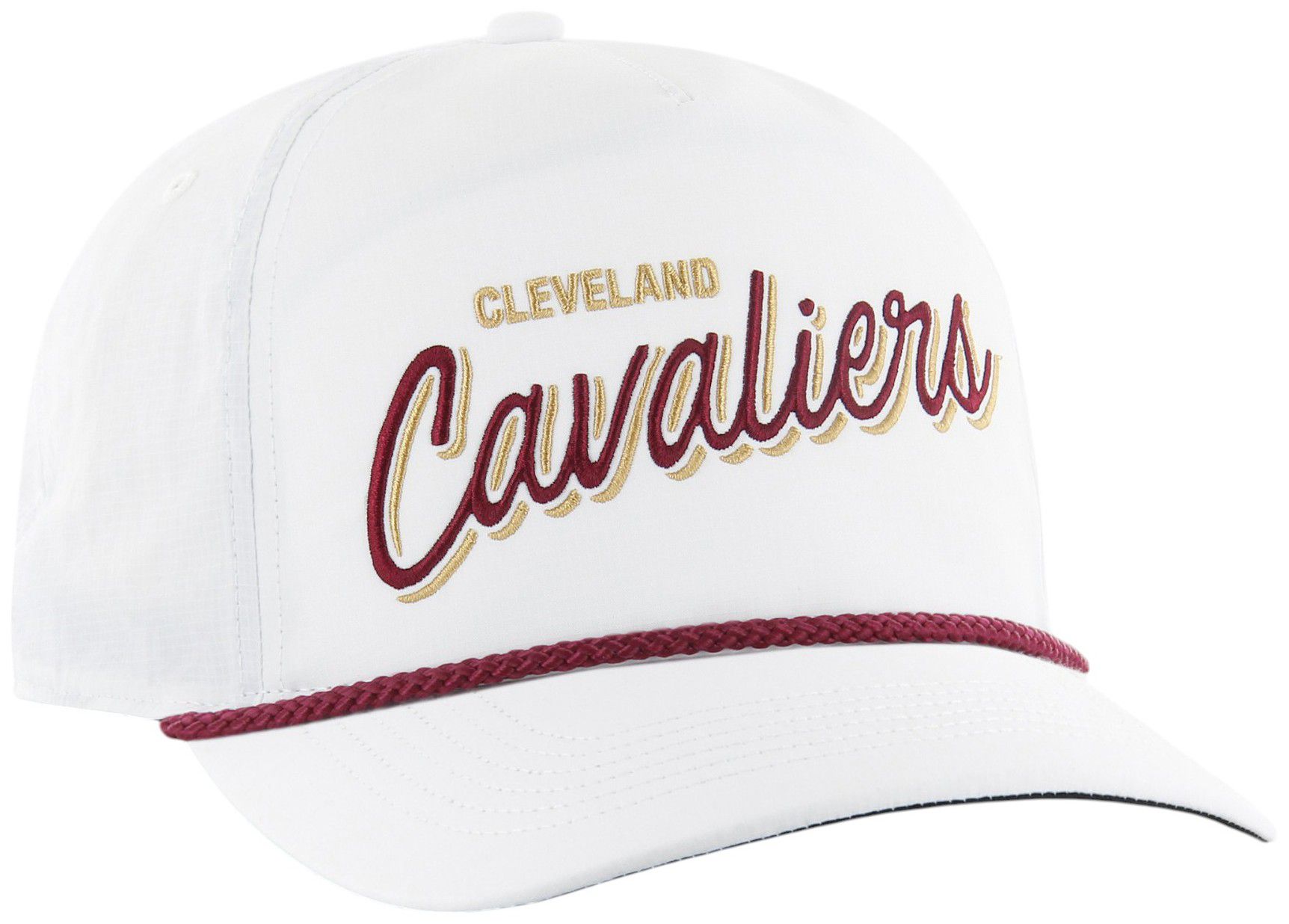 '47 Adult Cleveland Cavaliers White Wordmark Brrr Fairway Relaxed Fit Hitch Adjustable Hat product image