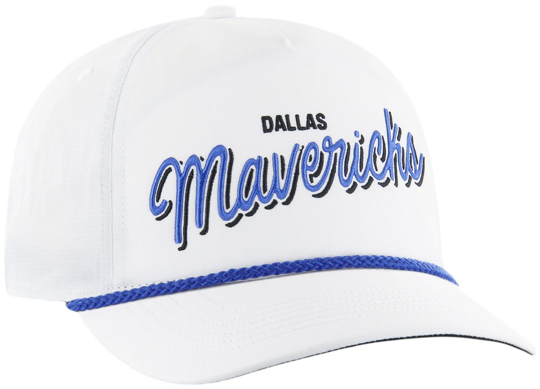 '47 Adult Dallas Mavericks White Wordmark Brrr Fairway Relaxed Fit Hitch Adjustable Hat product image