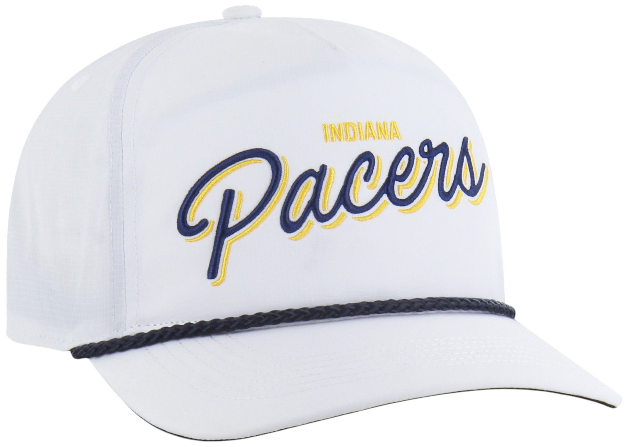 '47 Adult Indiana Pacers White Wordmark Brrr Fairway Relaxed Fit Hitch Adjustable Hat product image