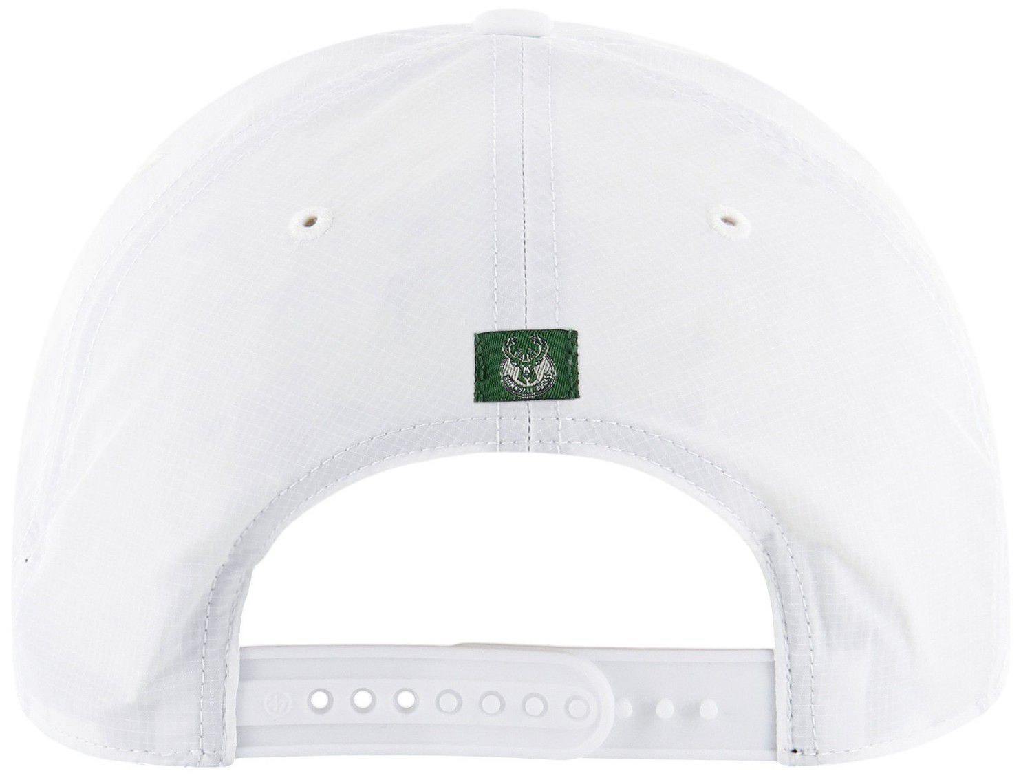 '47 Adult Milwaukee Bucks White Wordmark Brrr Fairway Relaxed Fit Hitch Adjustable Hat product image