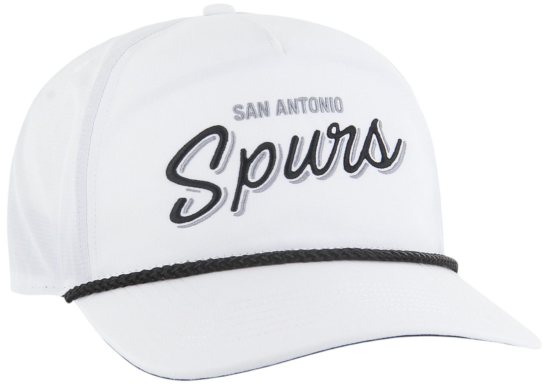 '47 Adult San Antonio Spurs White Wordmark Brrr Fairway Relaxed Fit Hitch Adjustable Hat product image