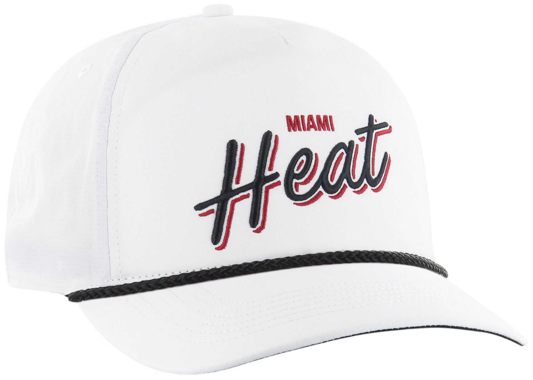 '47 Adult Miami Heat White Wordmark Brrr Fairway Relaxed Fit Hitch Adjustable Hat product image