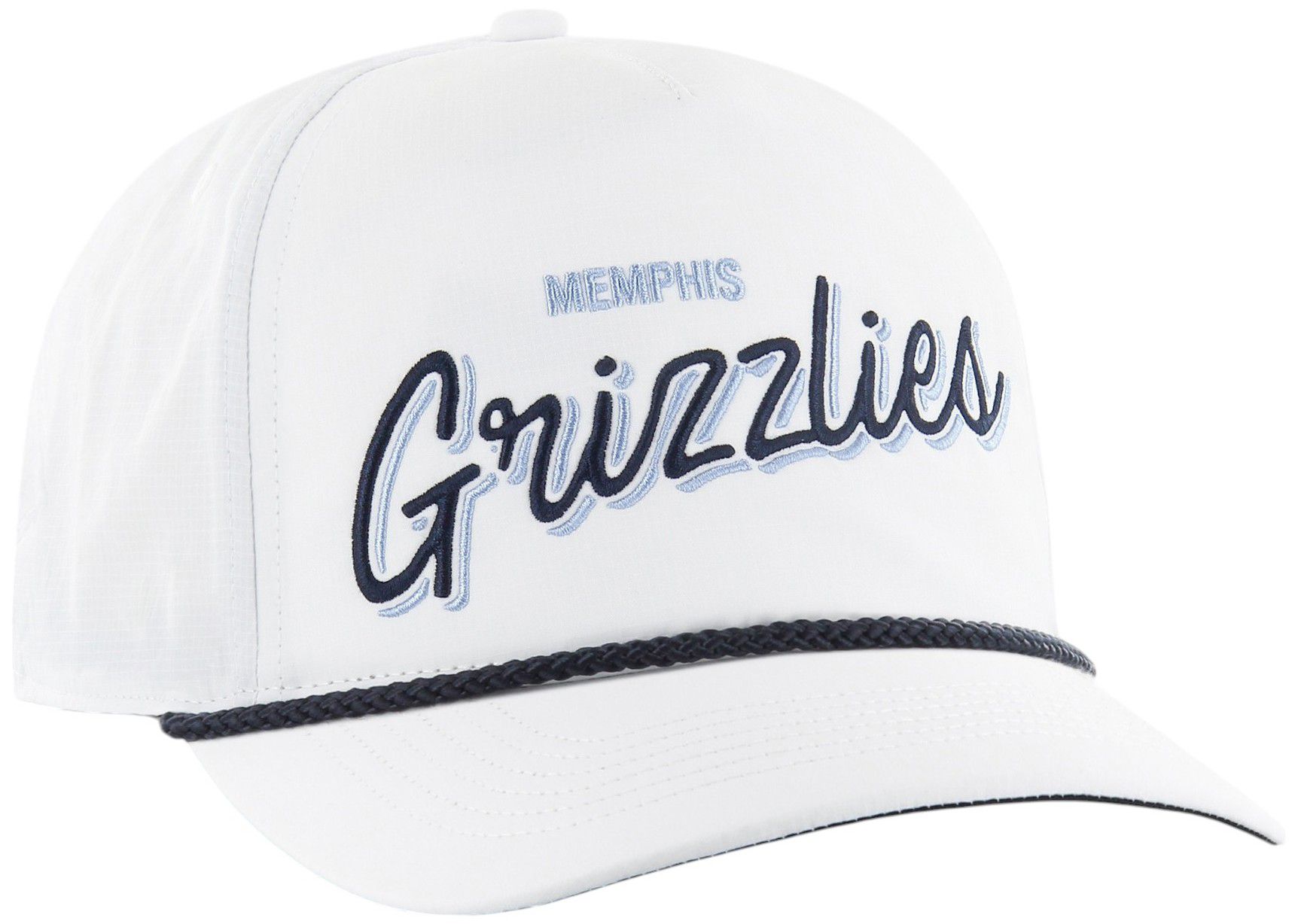 '47 Adult Memphis Grizzlies White Wordmark Brrr Fairway Relaxed Fit Hitch Adjustable Hat product image